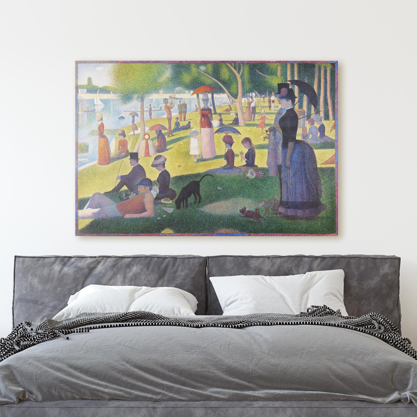 A Sunday Afternoon on the Island of La Grande Jatte by Georges Seurat