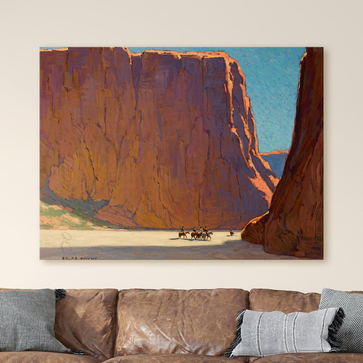 Sunset, Canyon de Chelly - Edgar Payne