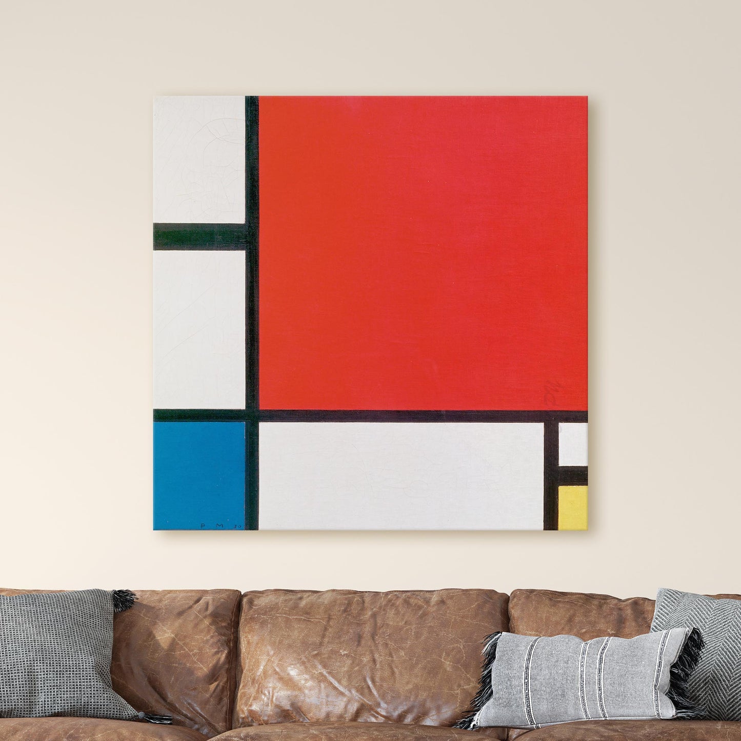 Composition with Red, Blue and Yellow by Piet Mondrian