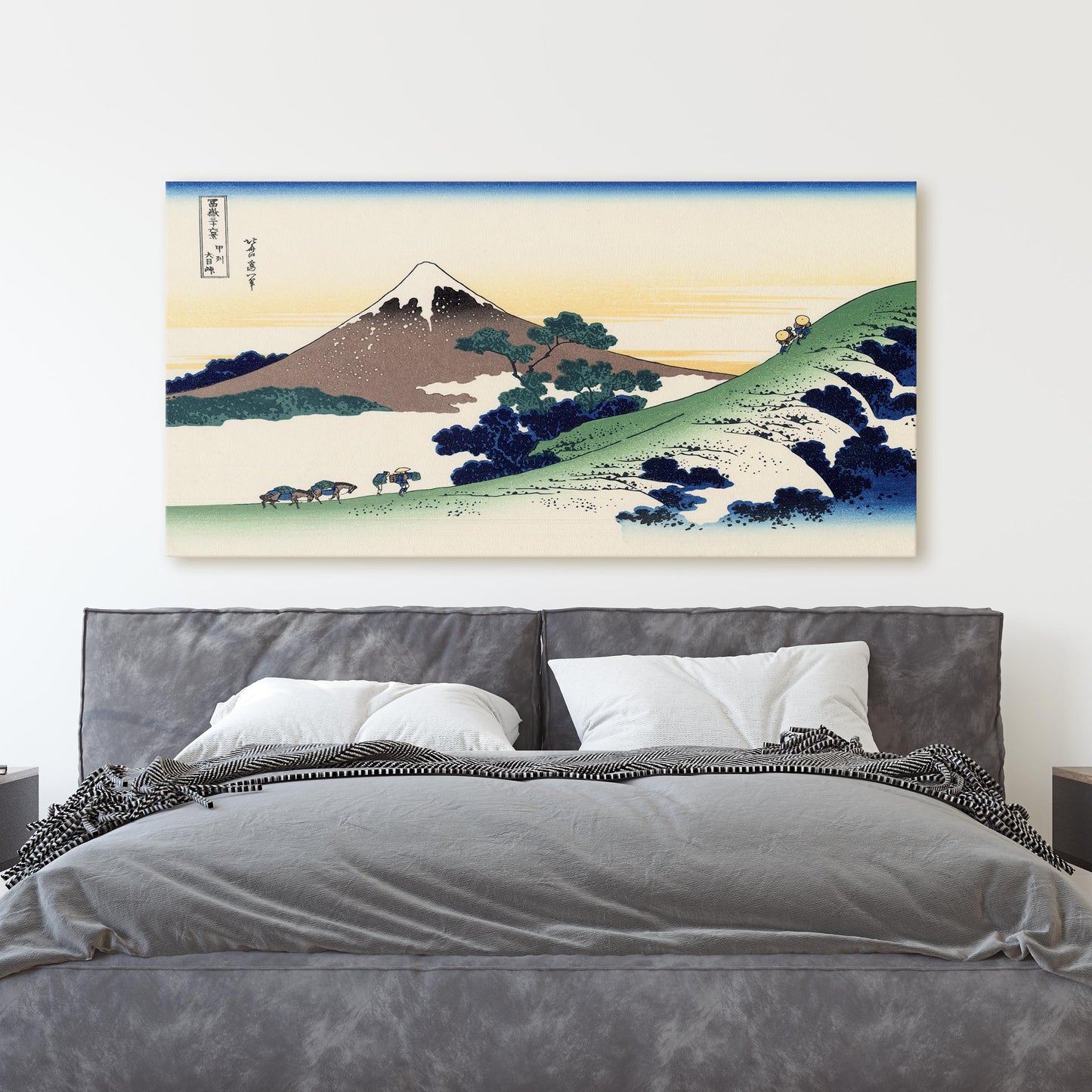 Inume Pass in The Kai Province by Hokusai