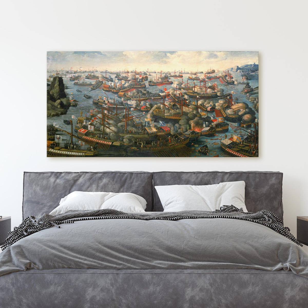 Battle of Lepanto in 1571