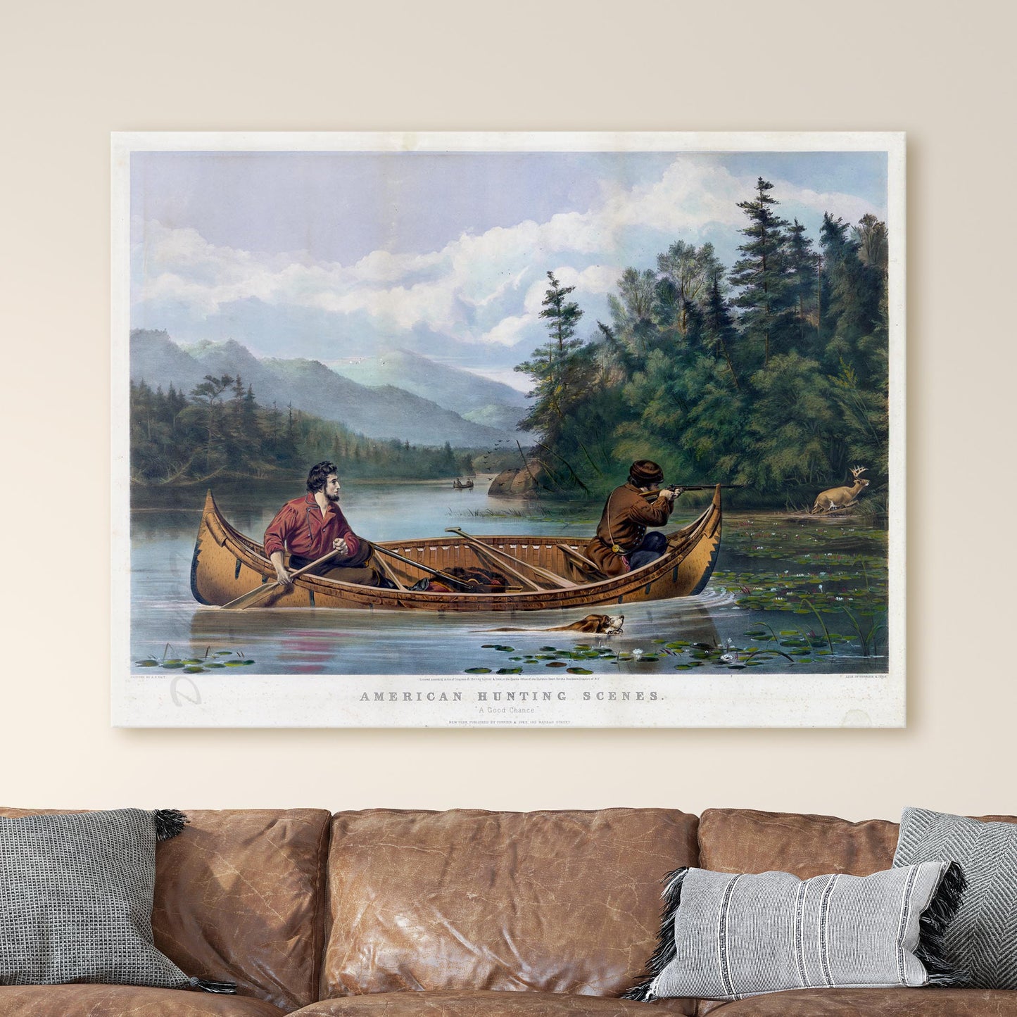 American Hunting Scenes - Currier and Ives