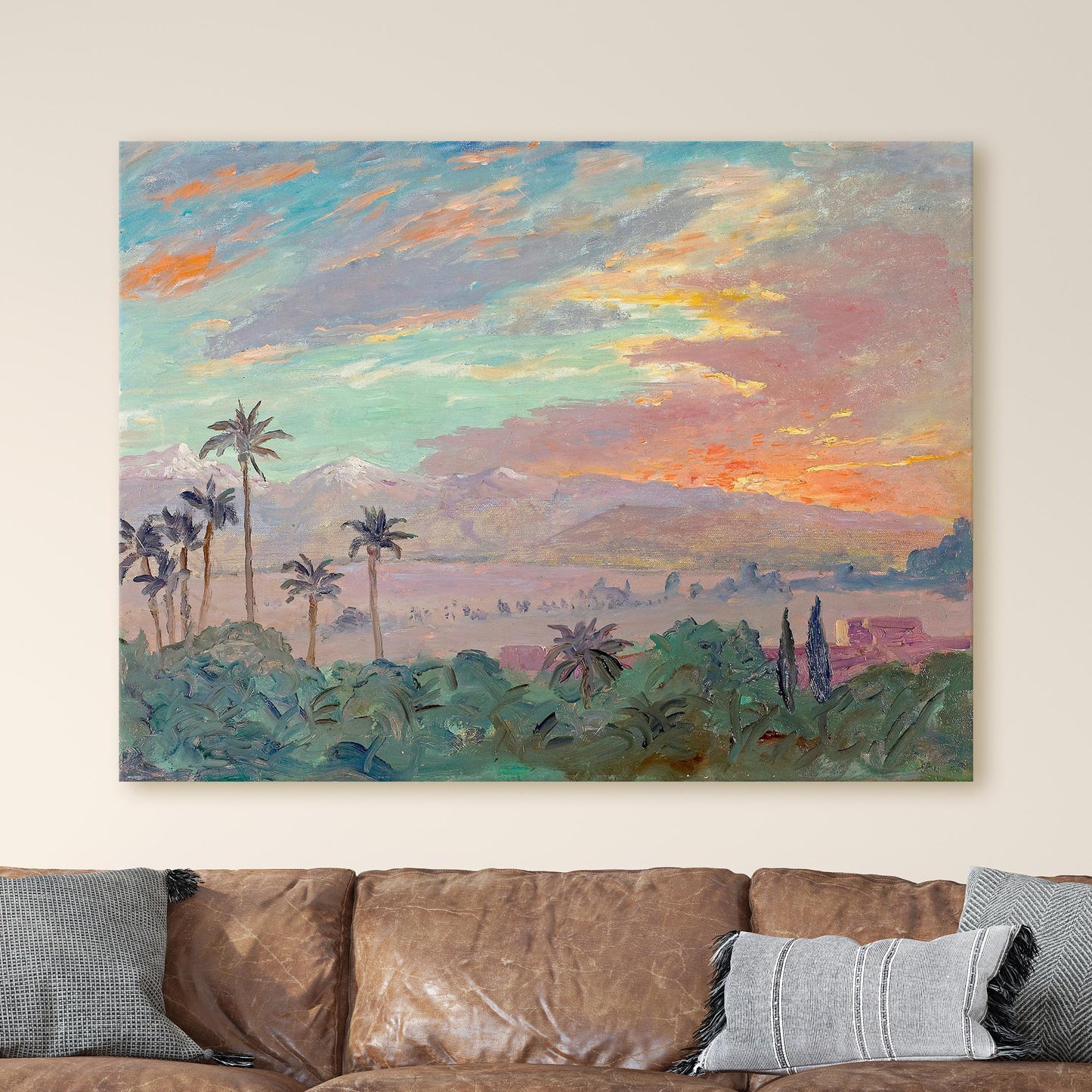 Sunset over the Atlas Mountains, Marrakech - Winston Churchill