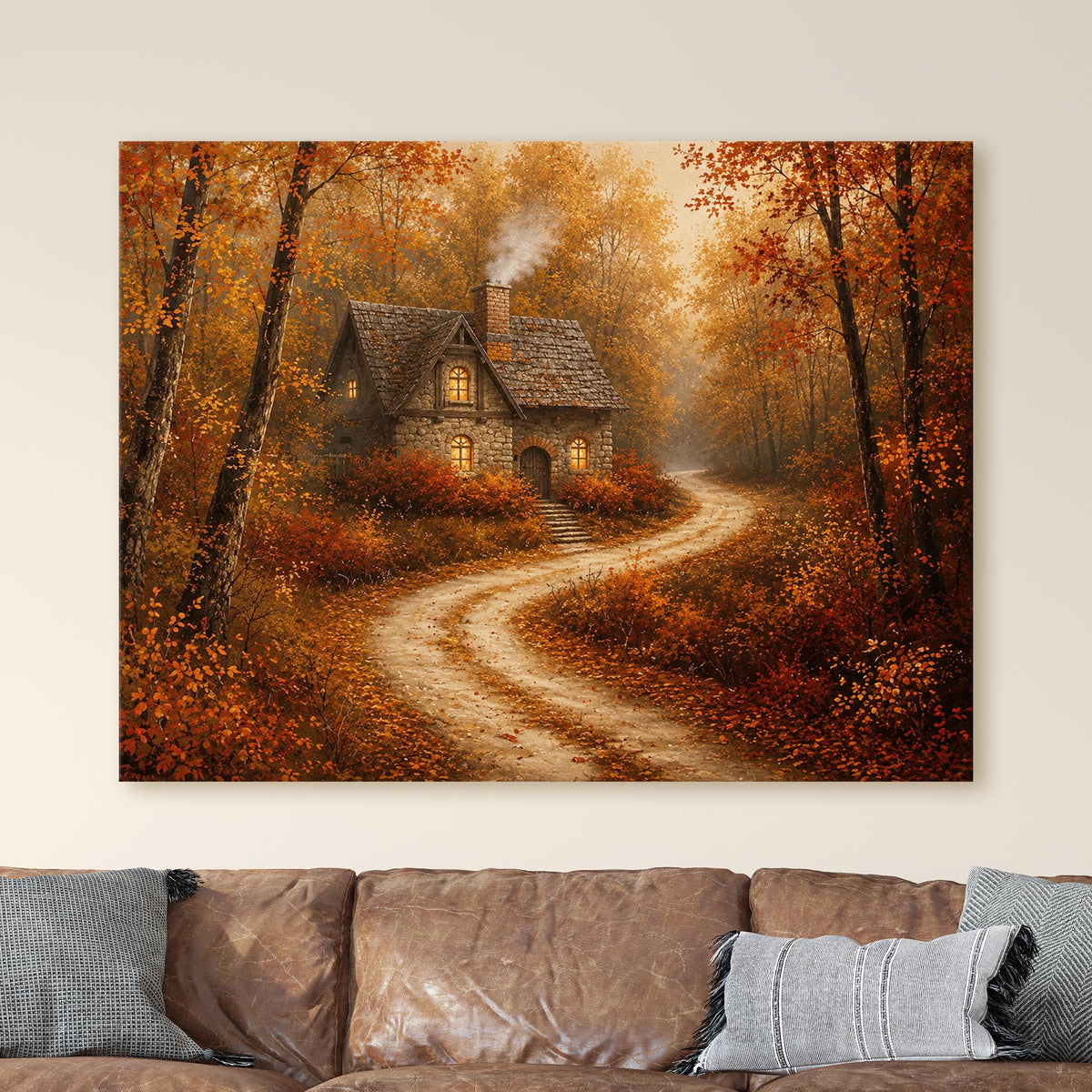 Autumn Forest Cottage