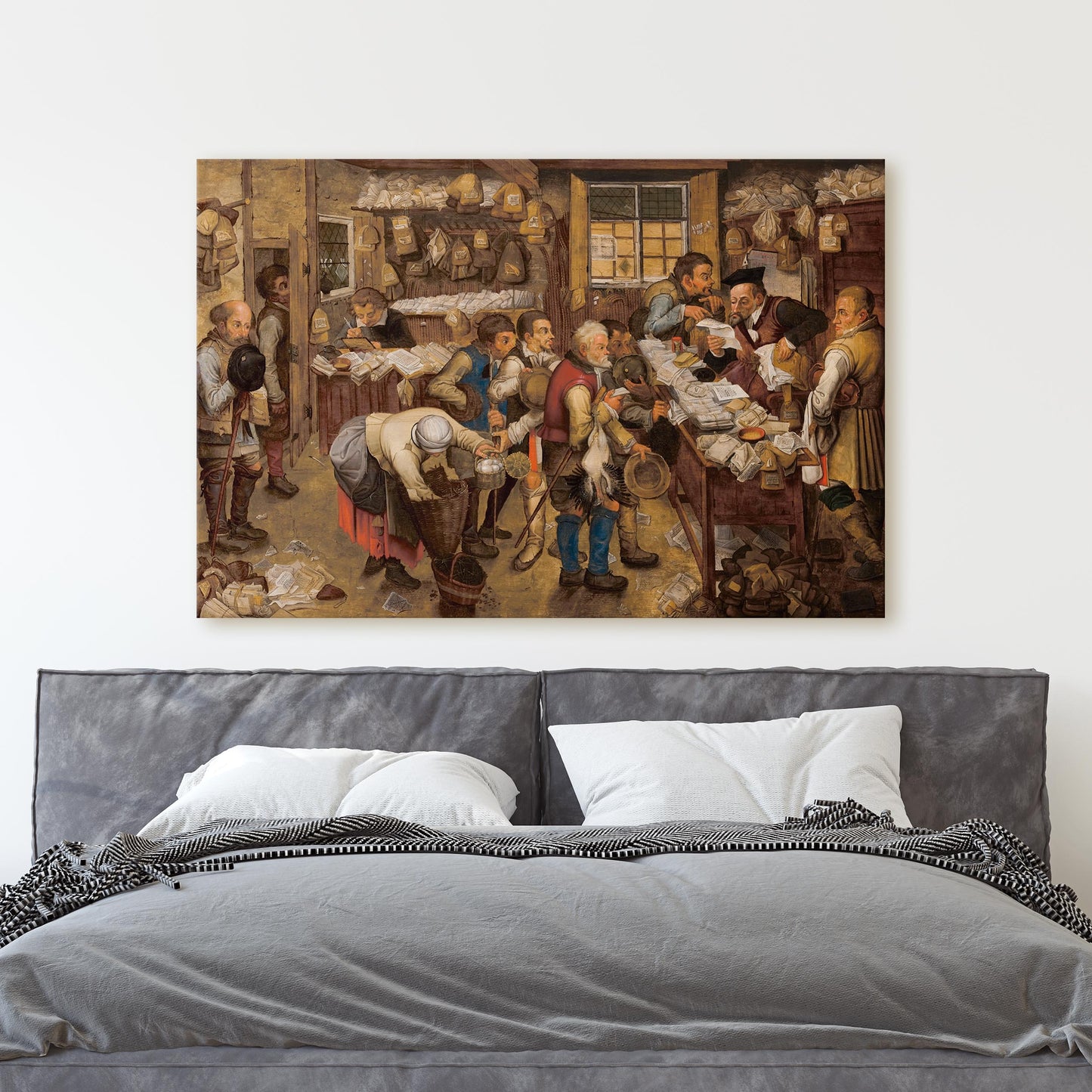 The Tax Collectors Office by Pieter Brueghel The Younger