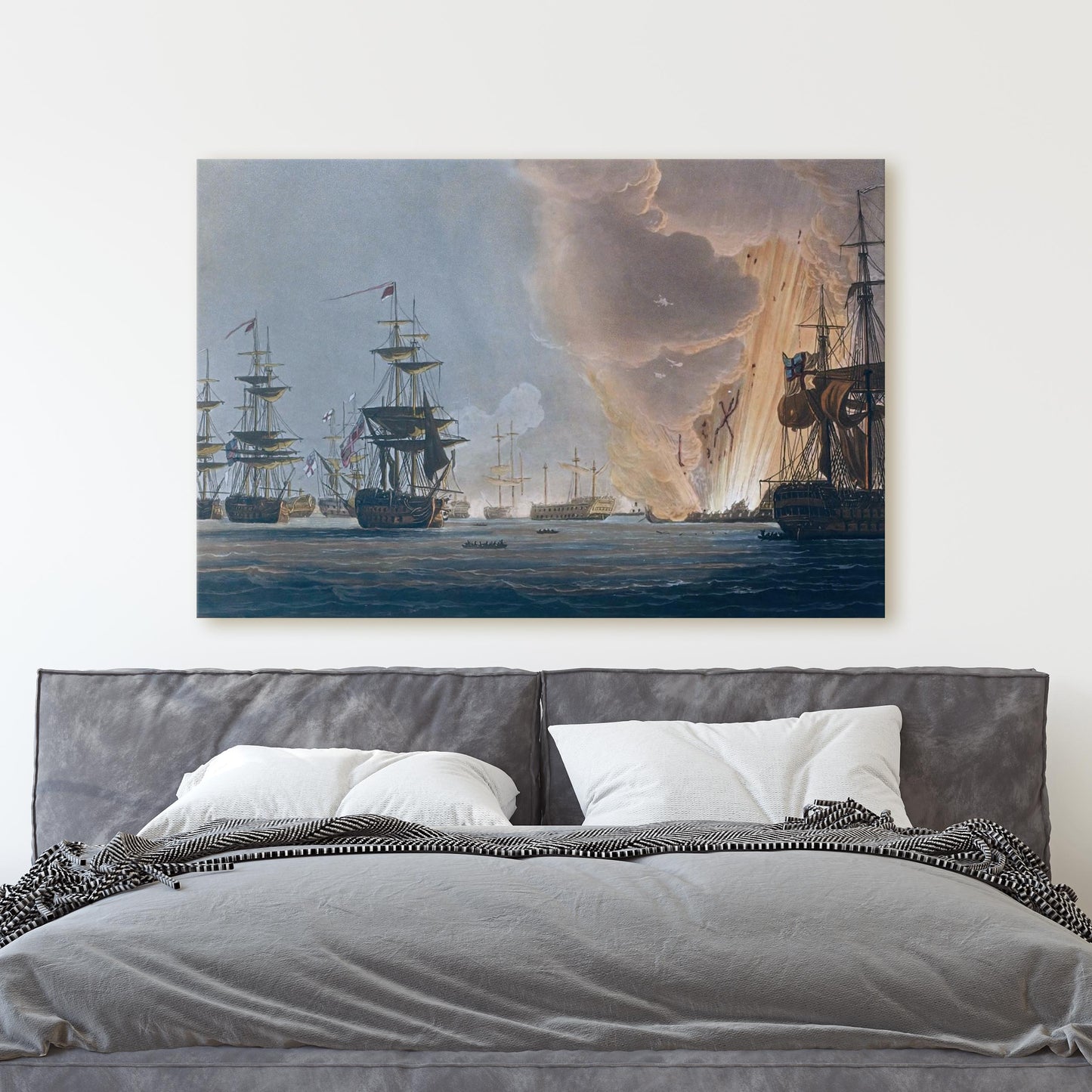 Battle of the Nile - Thomas Whitcombe