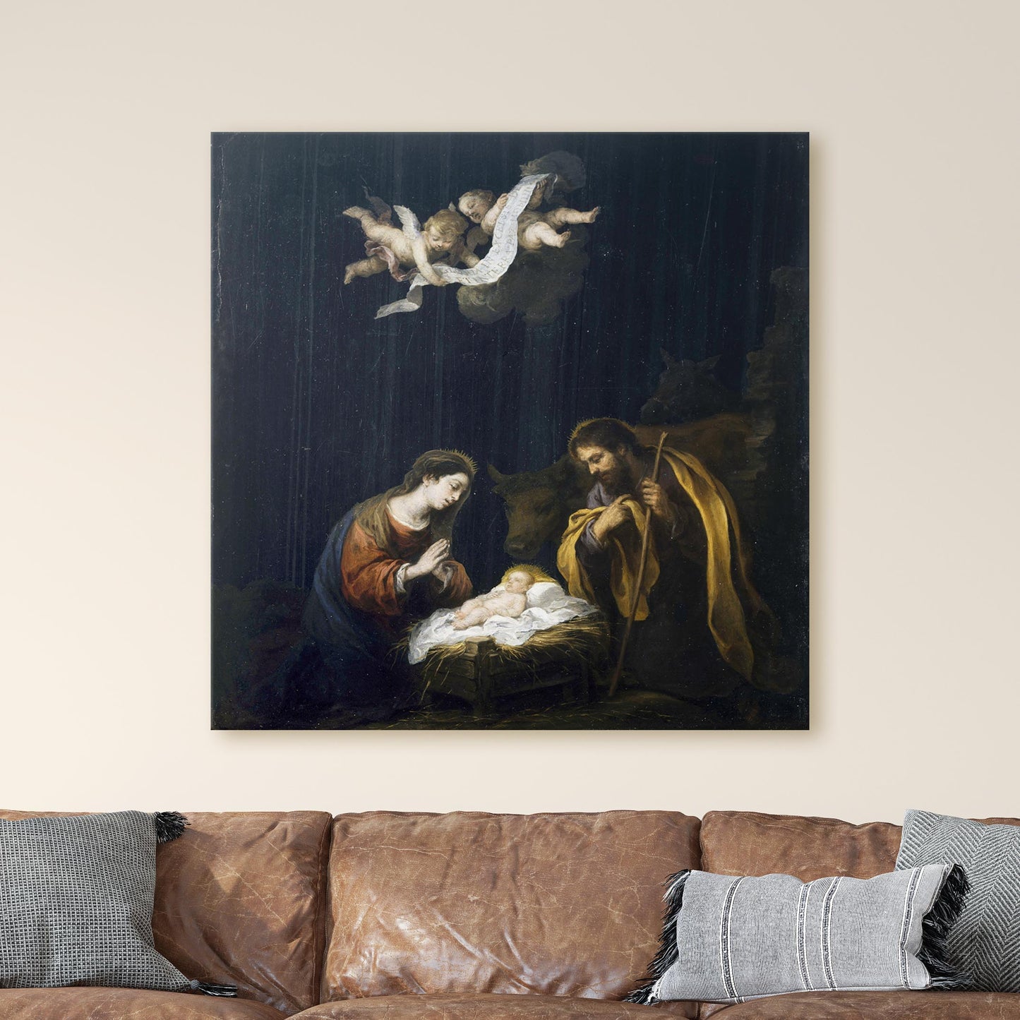 The Nativity by Bartolomé Esteban Murillo