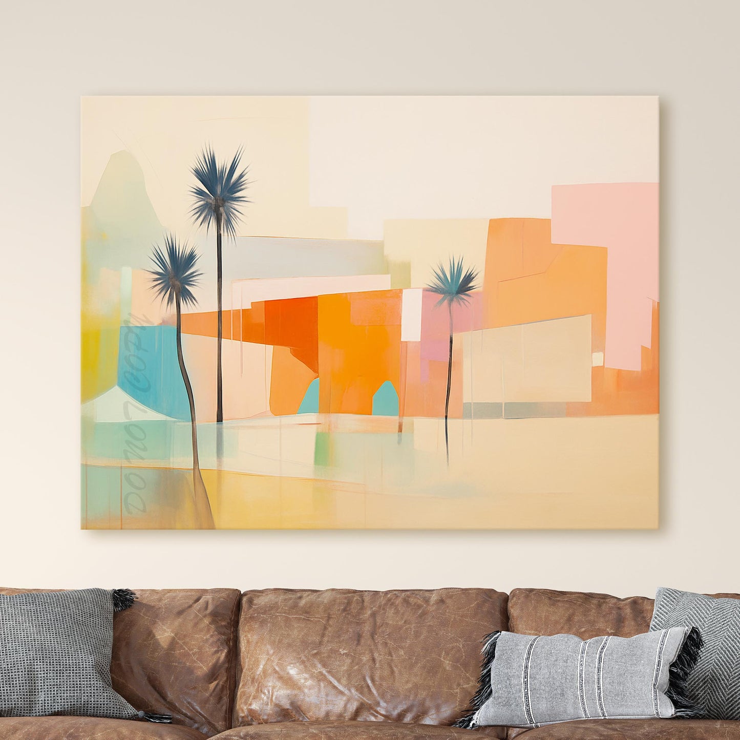 Mid Century Modern Landscape