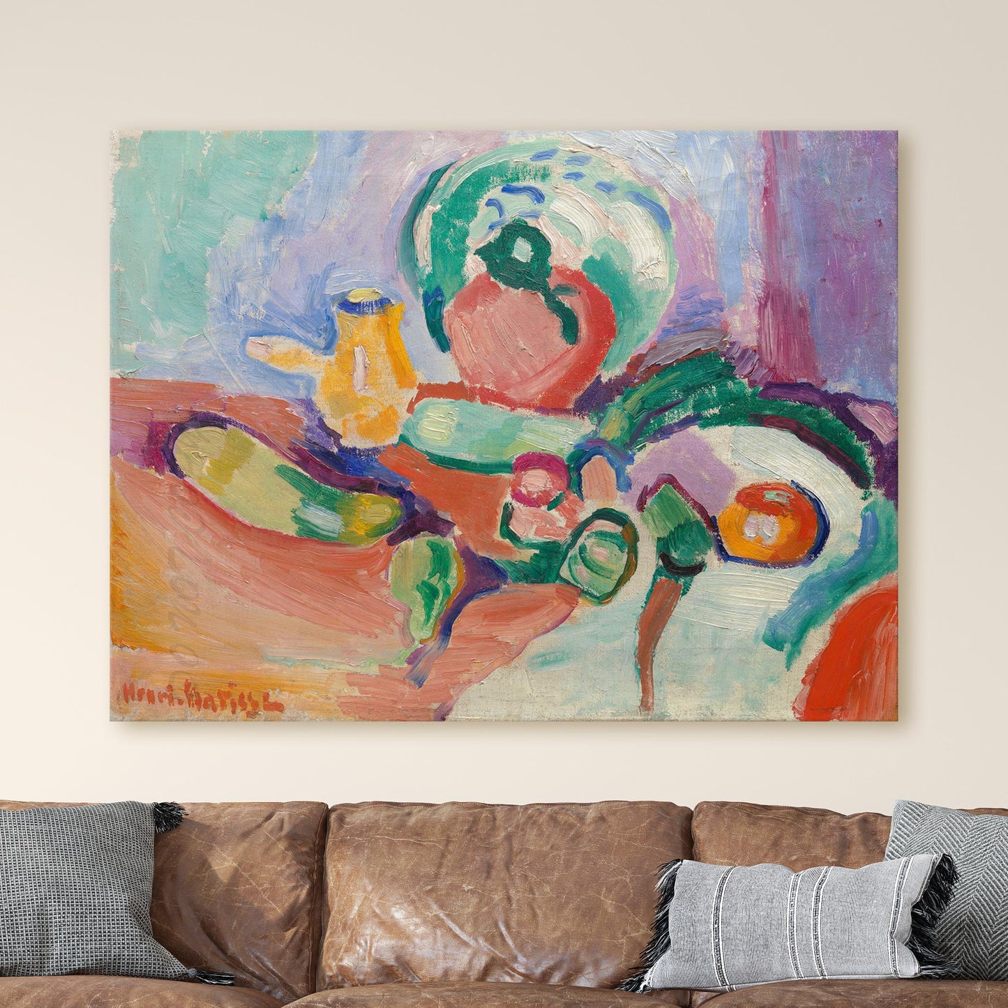 Still Life with Vegetables 1905 by Henri Matisse