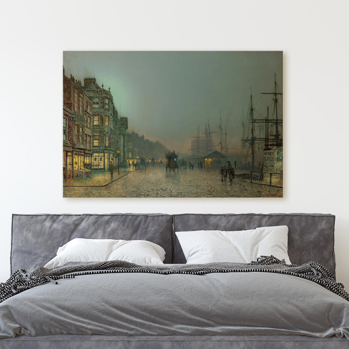 Liverpool Lights - John Atkinson Grimshaw