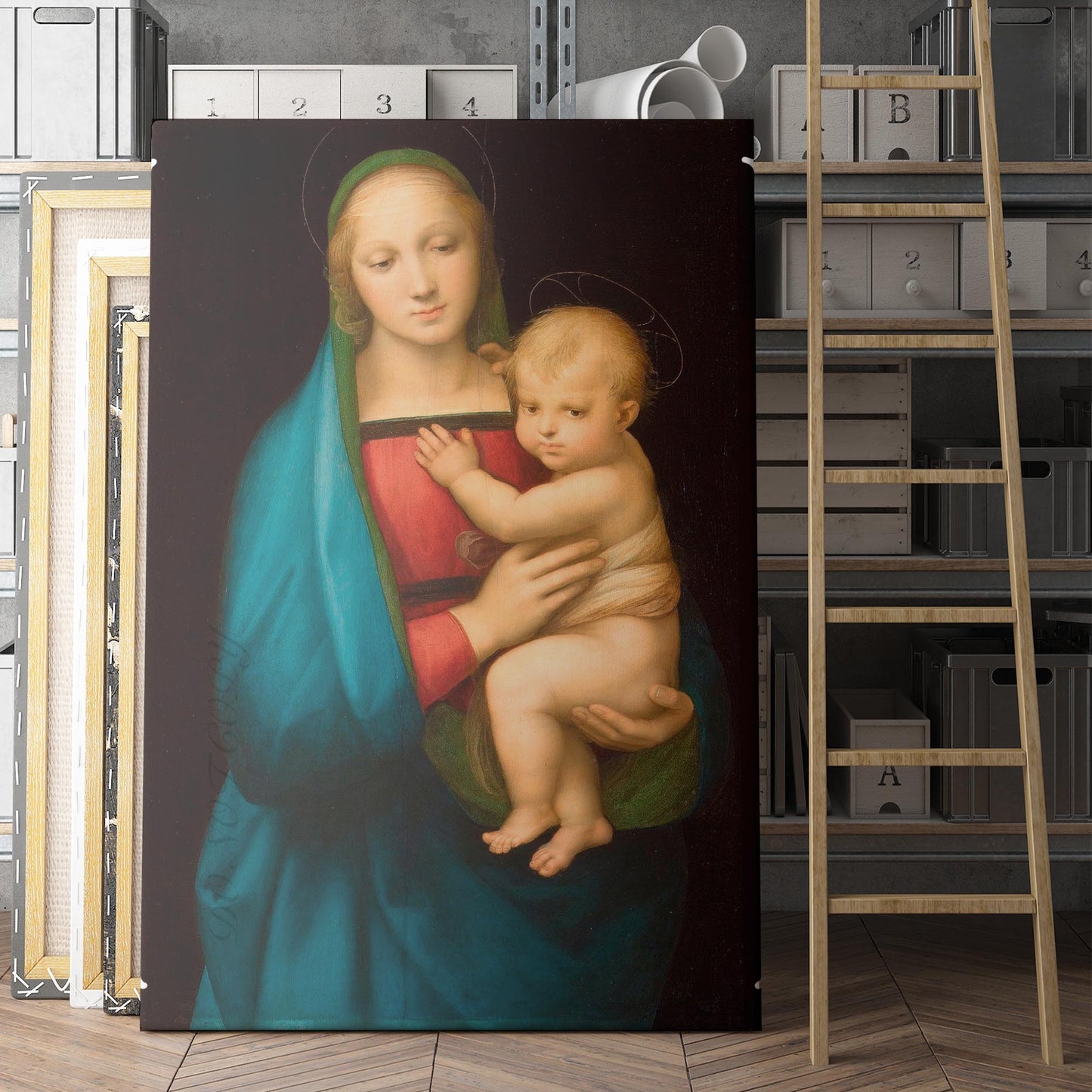Madonna & Child (Madonna del Granduca) 1505 by Raphael