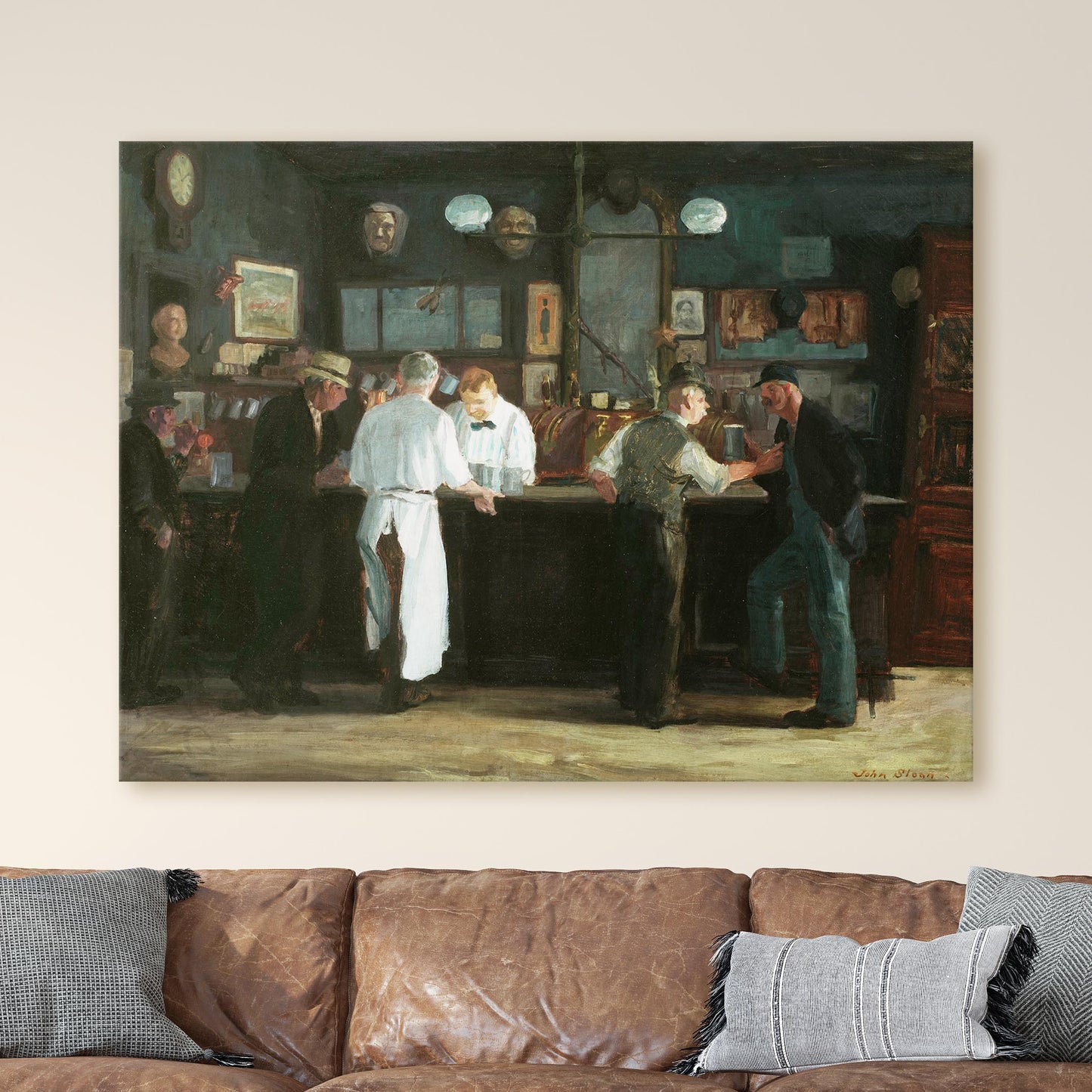 McSorley's Bar, 1912 by John Sloan
