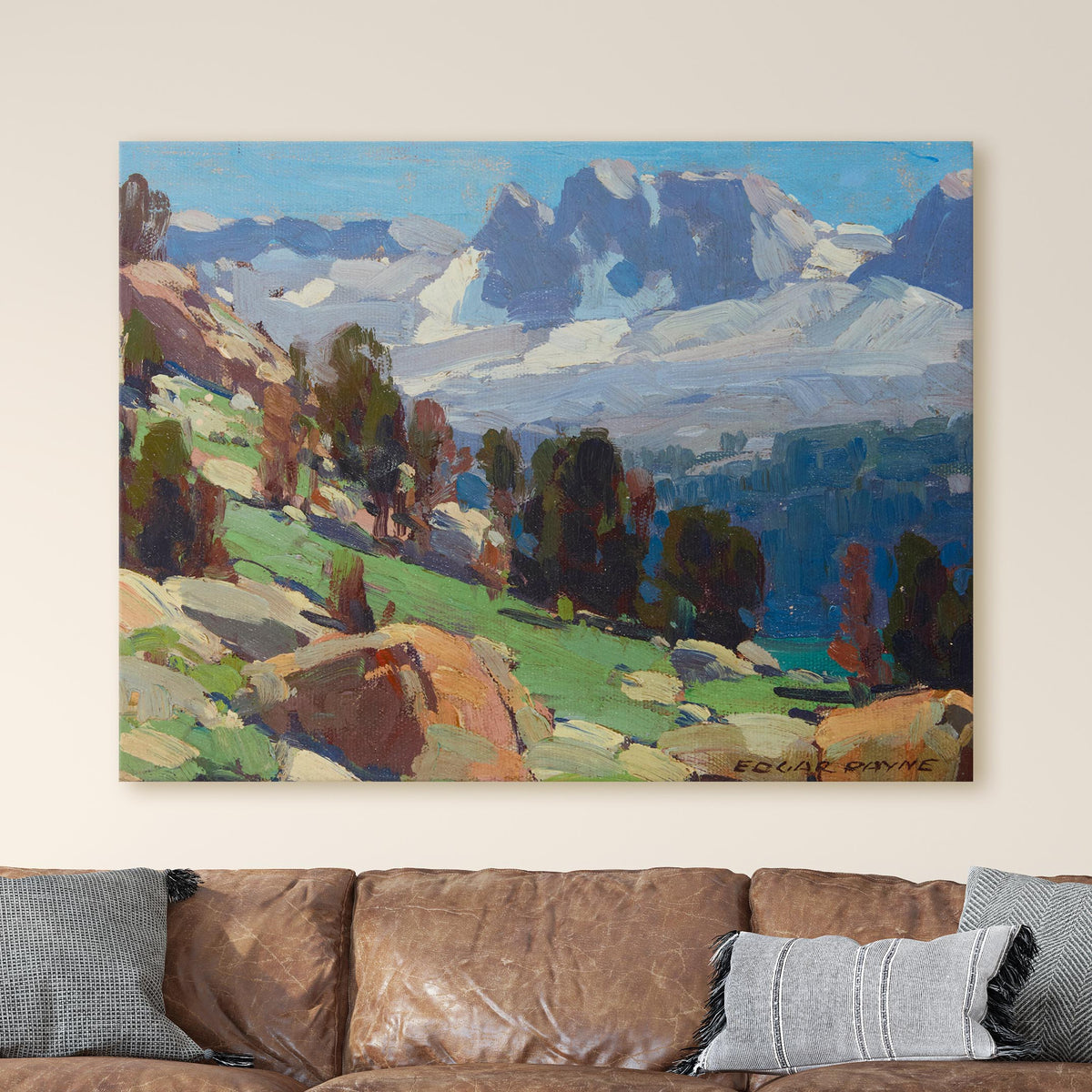 Mammoth Lake Country, Sierra - Edgar Payne
