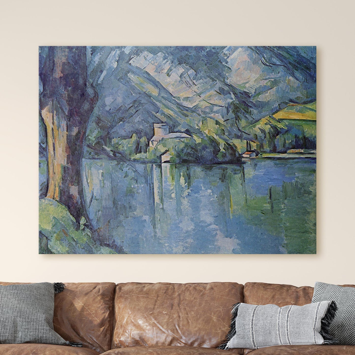 The Lac d'Annecy - Paul Cezanne