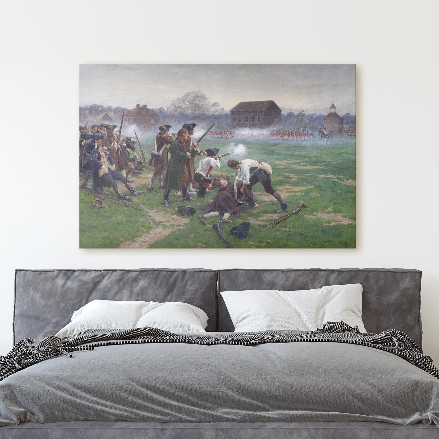 The Battle of Lexington by William Barnes Wollen