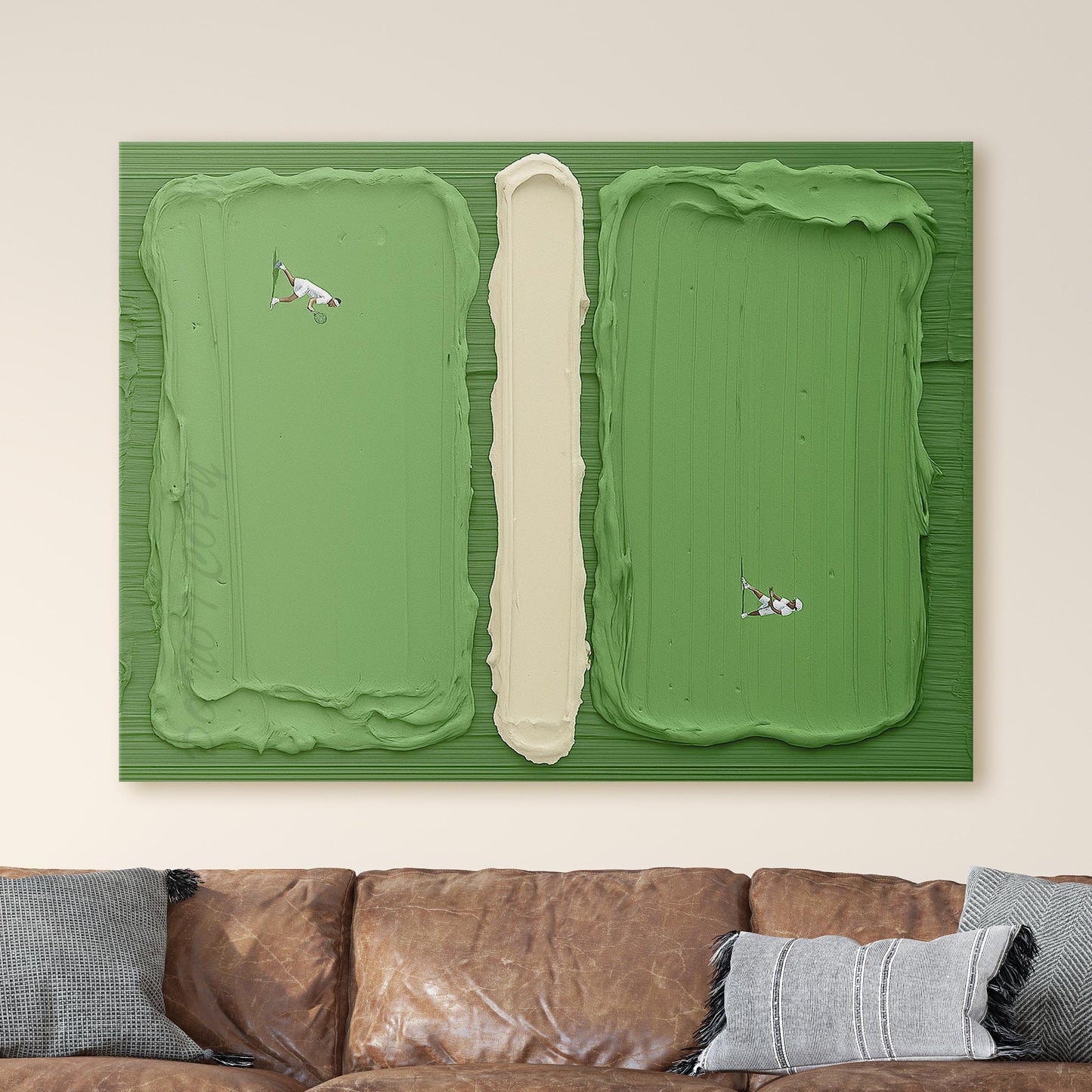 Tennis Painted Texture