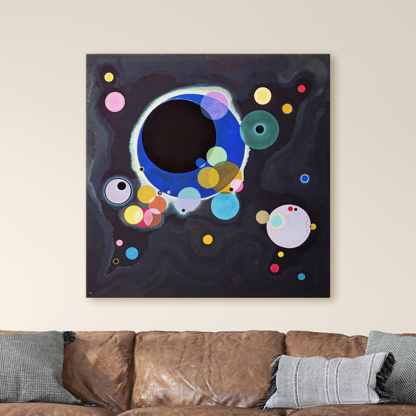 Several Circles - Wassily Kandinsky