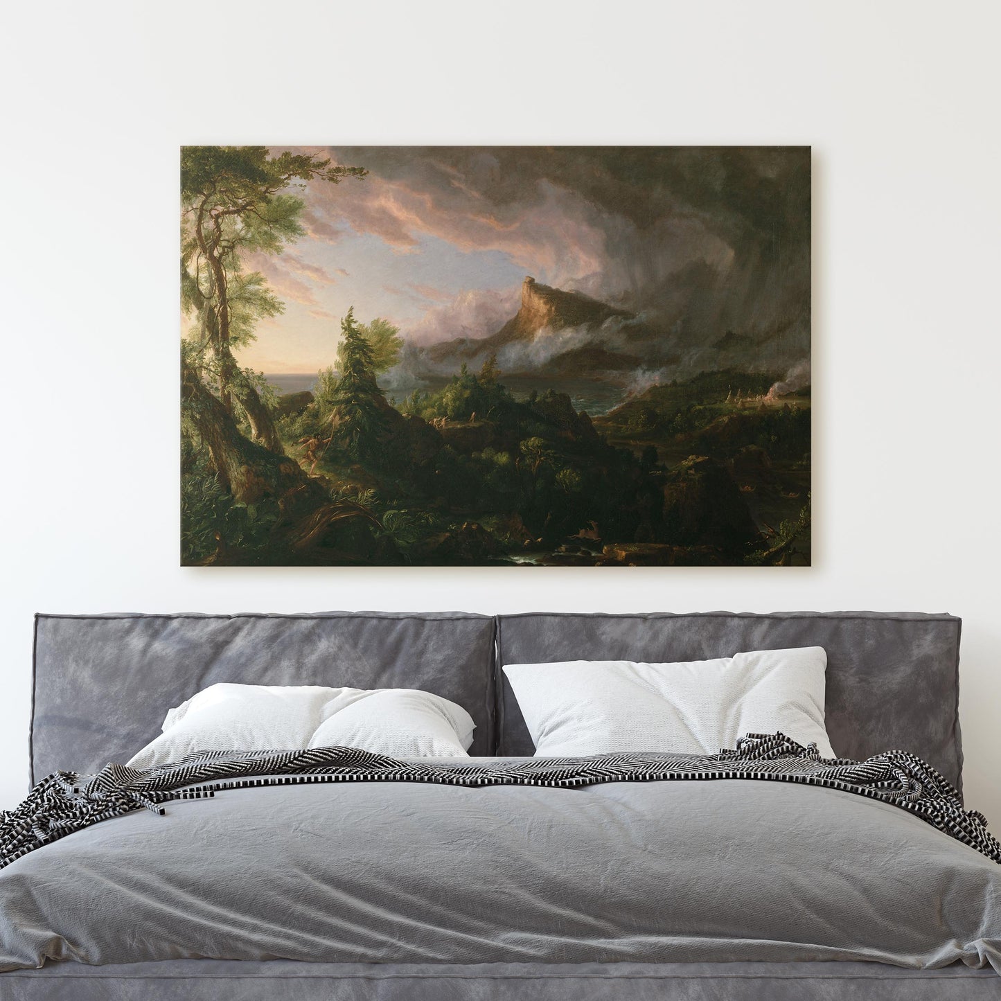 The Course of Empire - The Savage State by Thomas Cole