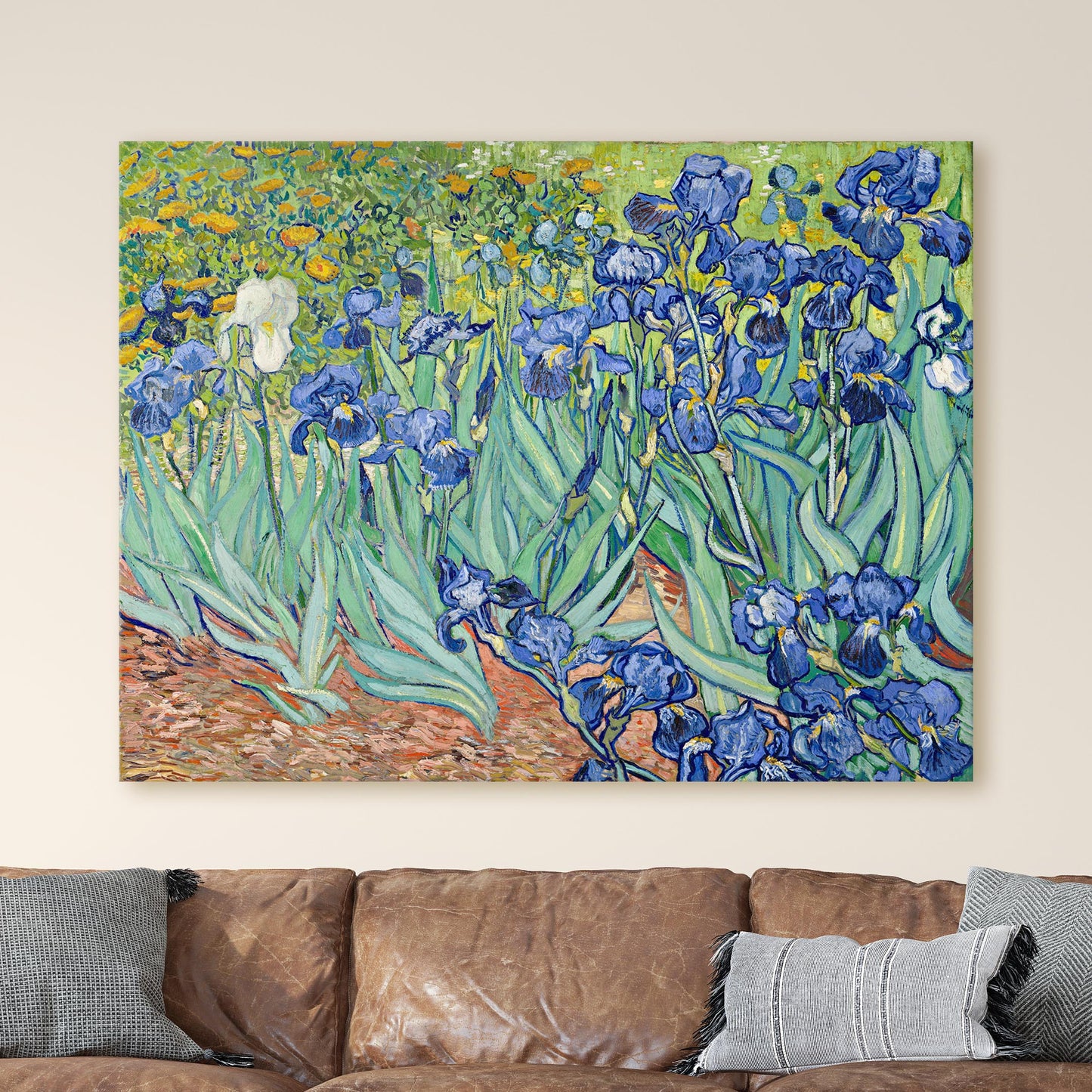 Irises 1889 by Van Gogh