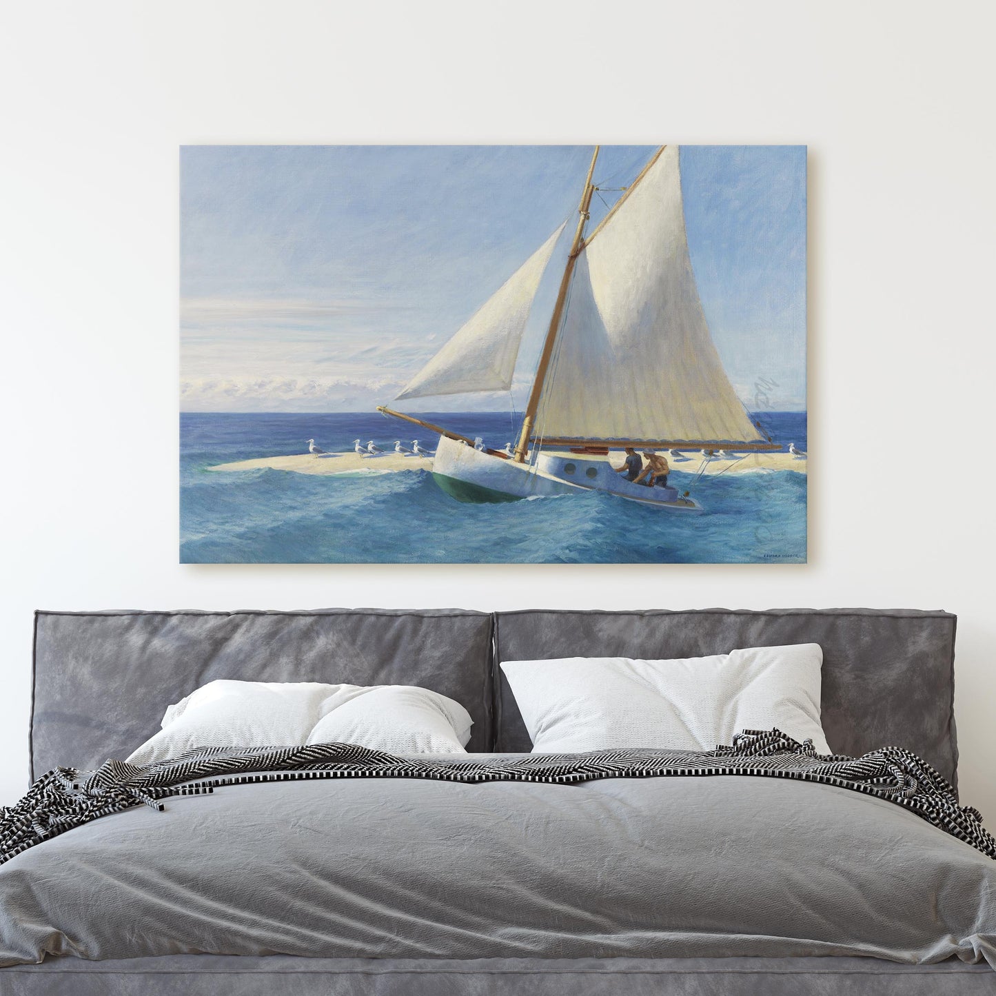 Sailing Boat by Edward Hopper