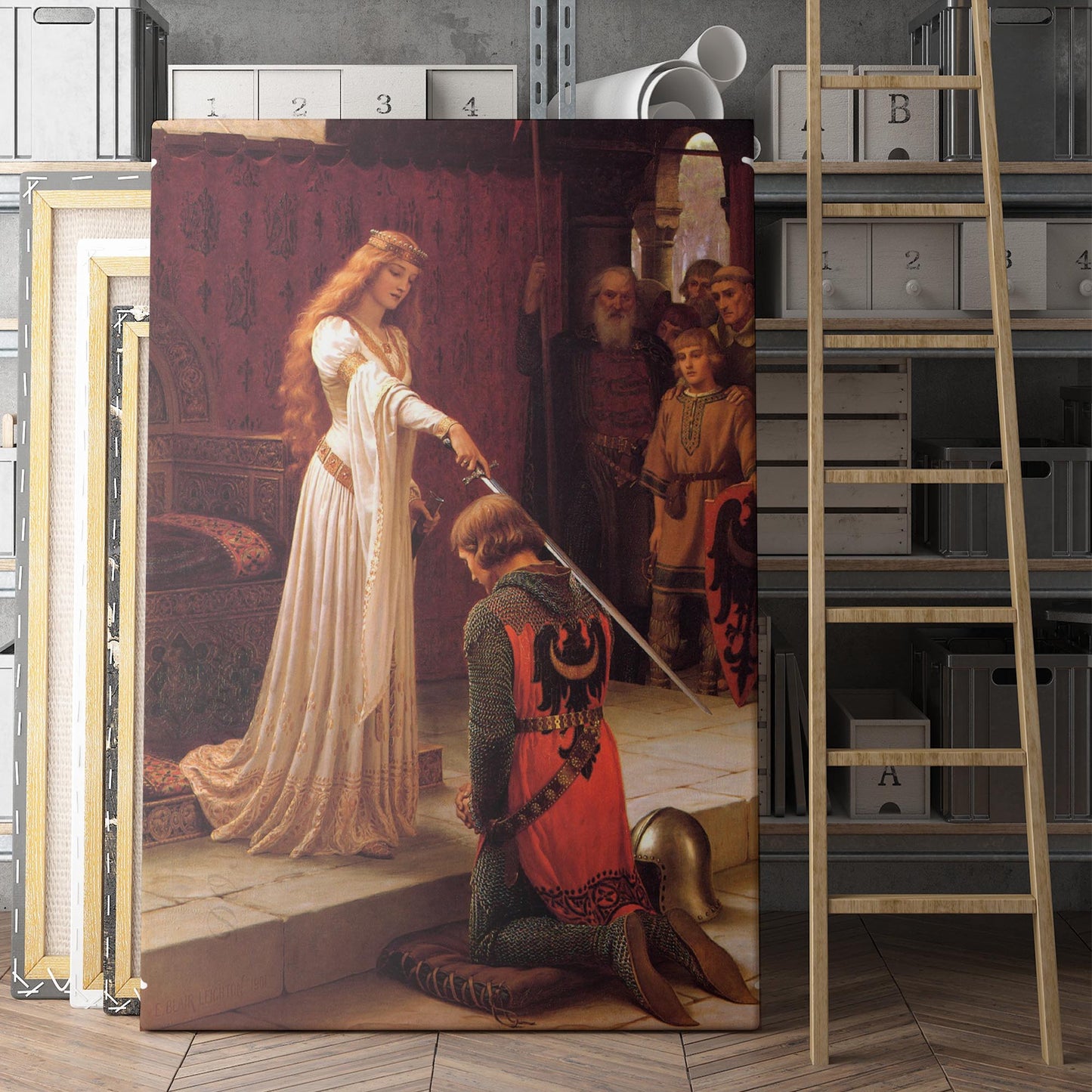 The Accolade 1901 by Edmund Blair Leighton