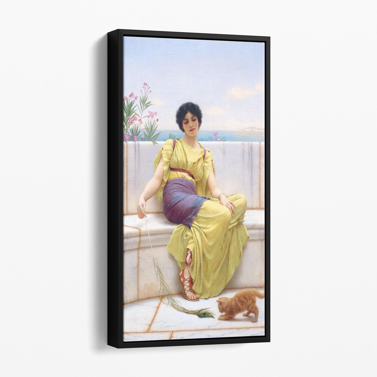 Idleness by John William Godward