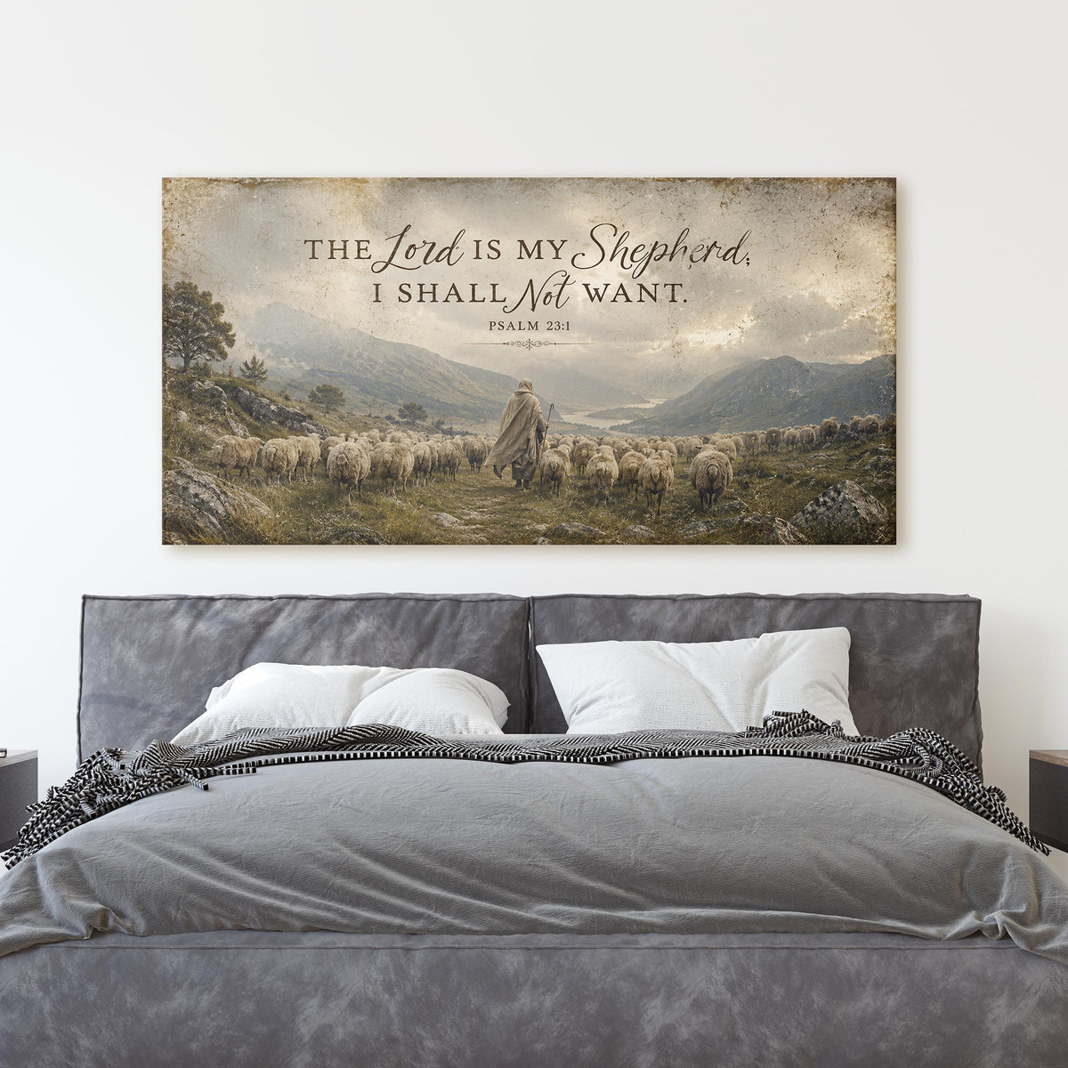 The Lord Is My Shepherd; I Shall Not Want - Psalm 23:1