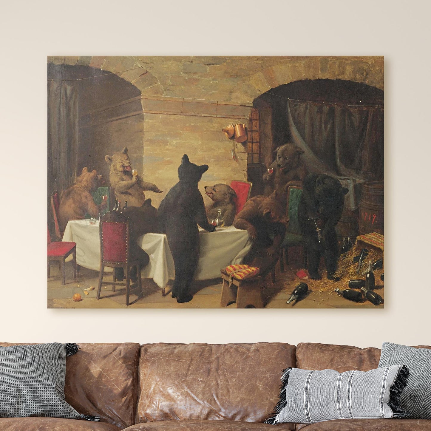 Bear Carousel by William Holbrook Beard