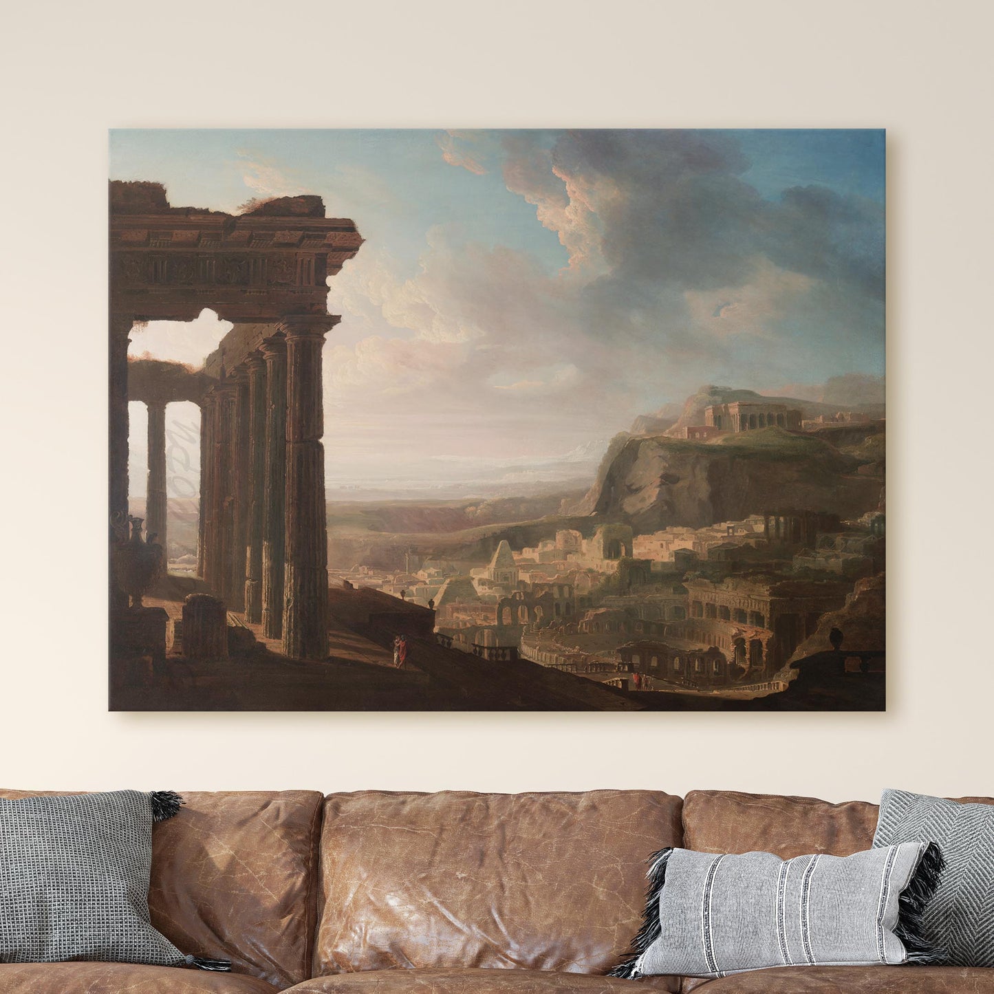 Ruins of an Ancient City - John Martin
