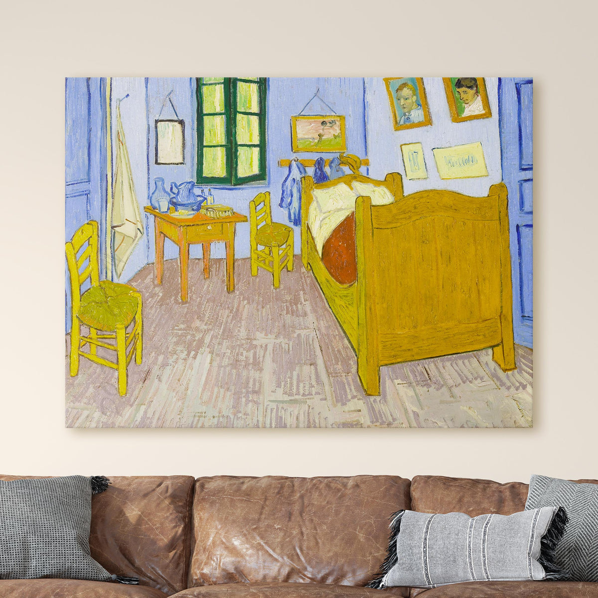 Van Gogh's Bedroom In Arles, 1889 by Vincent Van Gogh