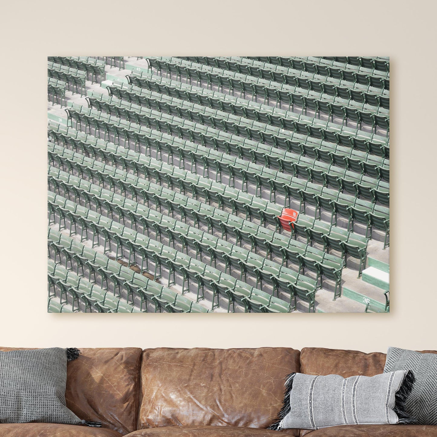 The Lone Red Seat, Fenway Park Boston