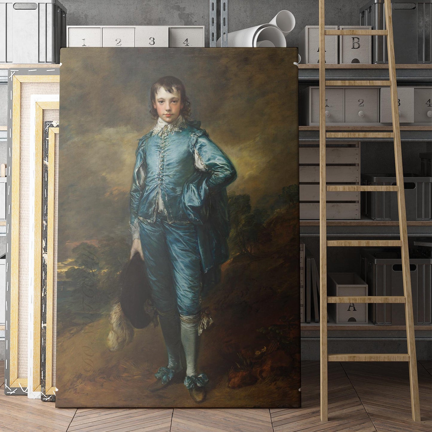 The Blue Boy by Thomas Gainsborough