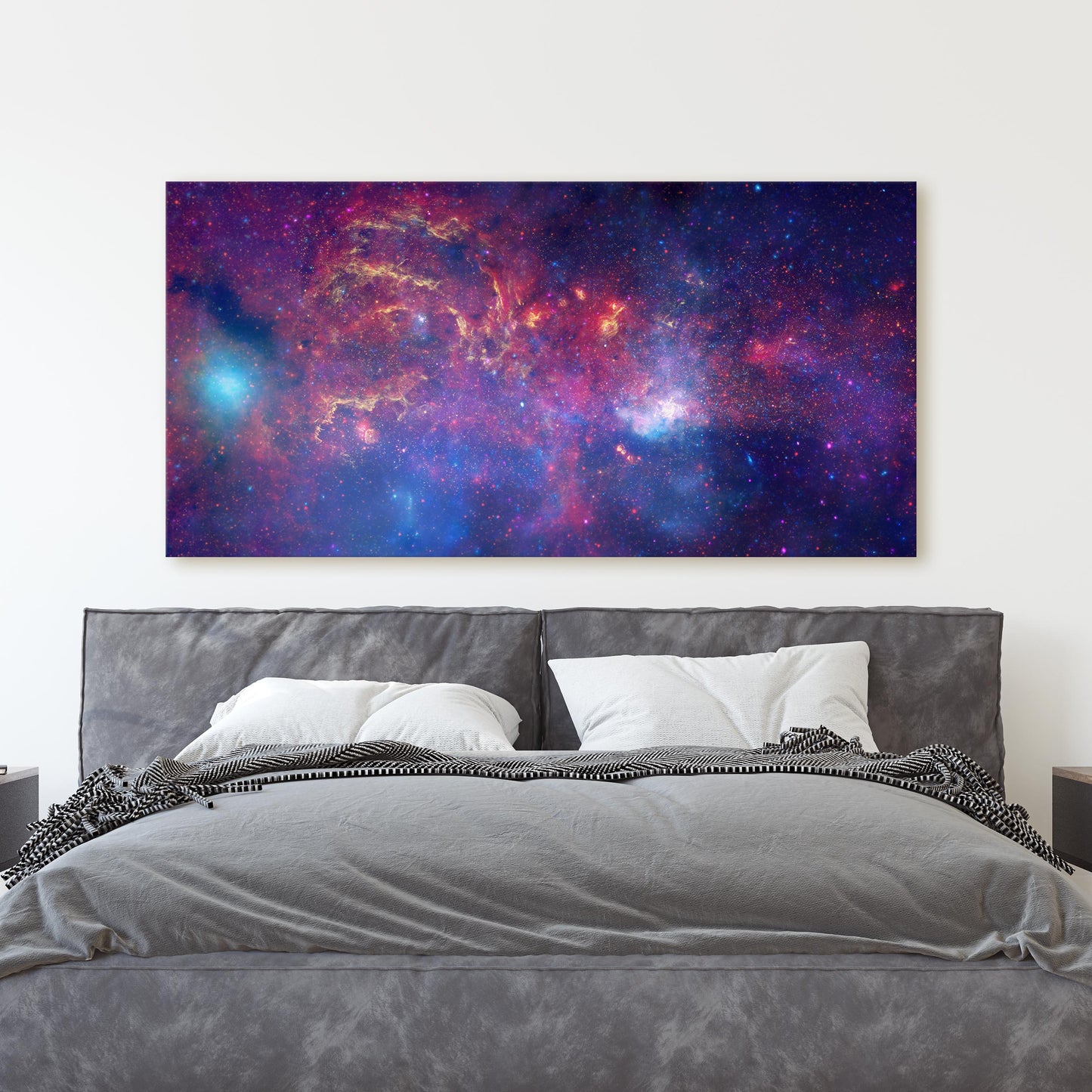 Center of the Milky Way Galaxy (Chandra/Hubble/Spitzer)