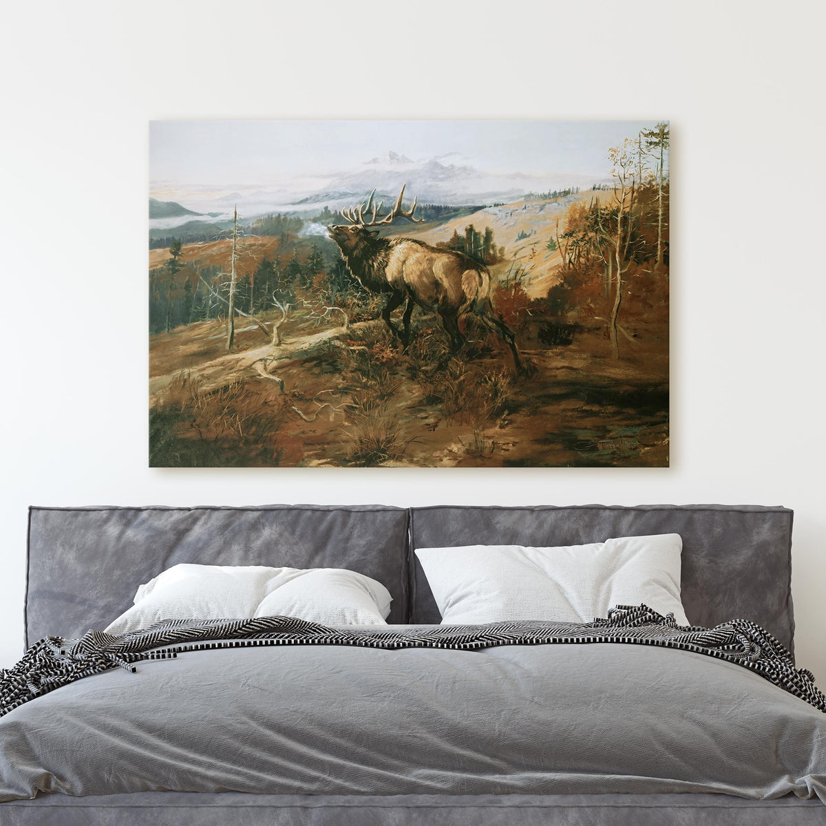 The Elk - Charles M Russell