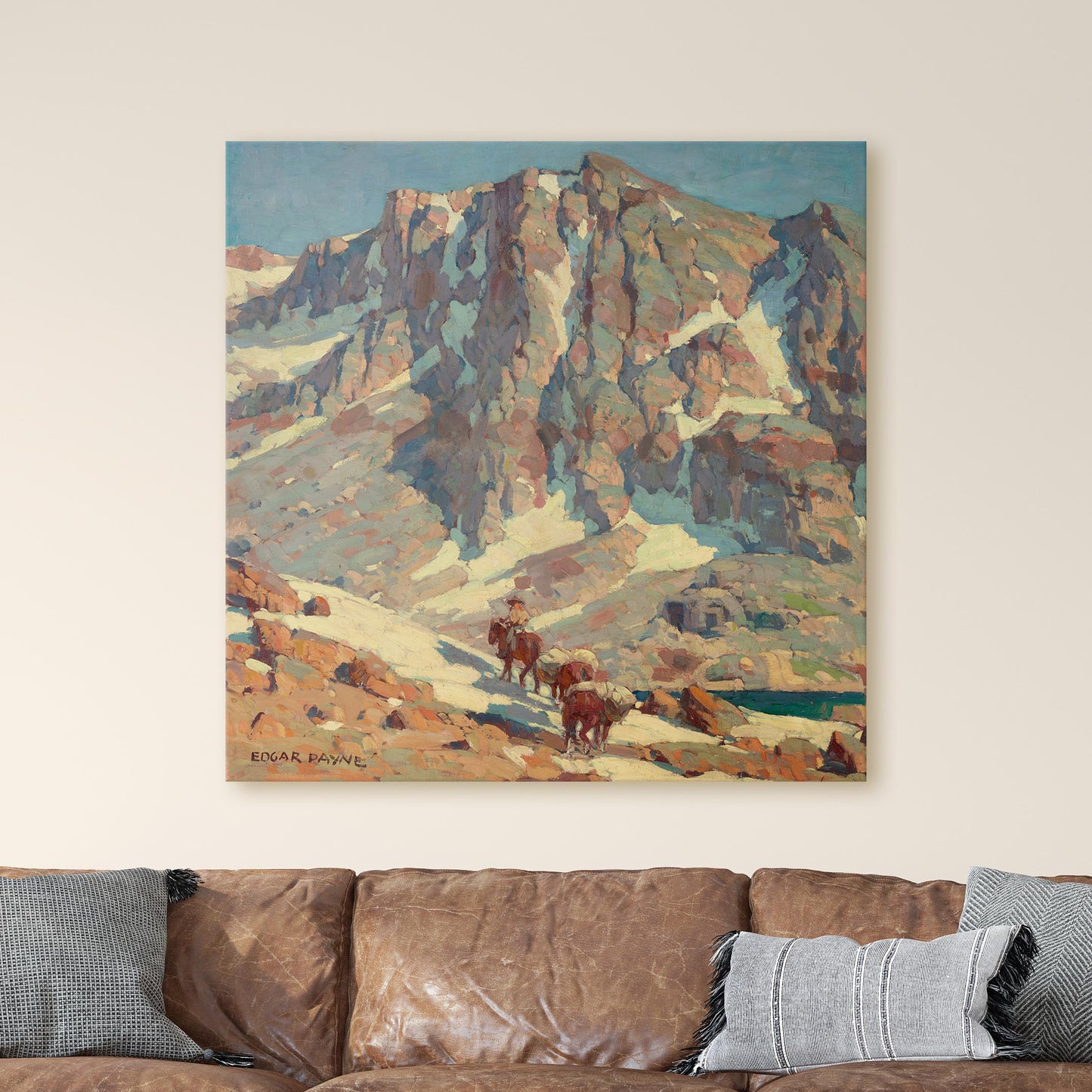 High Sierra Pack Trip by Edgar Alwin Payne