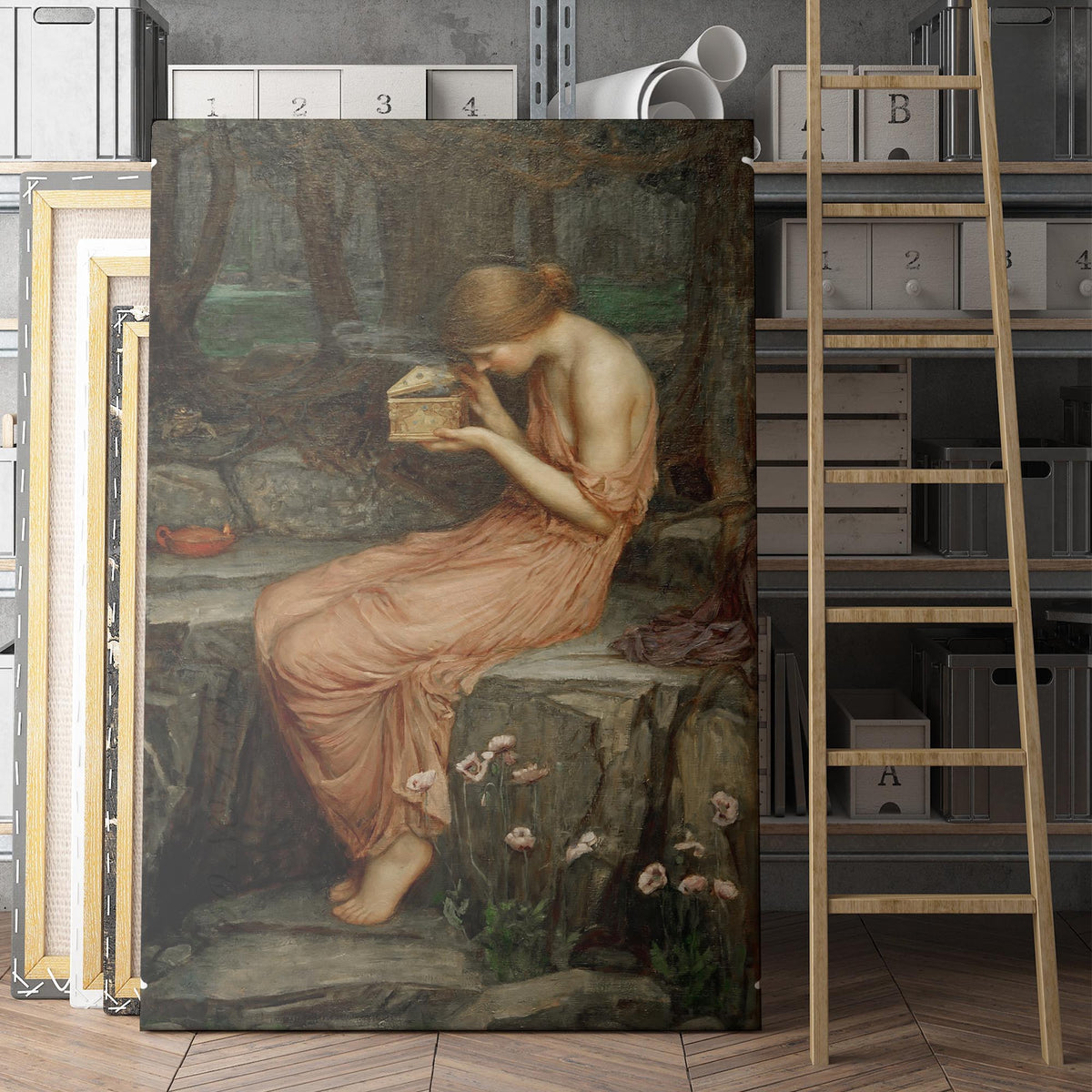 Psyche Opening the Golden Box - John William Waterhouse