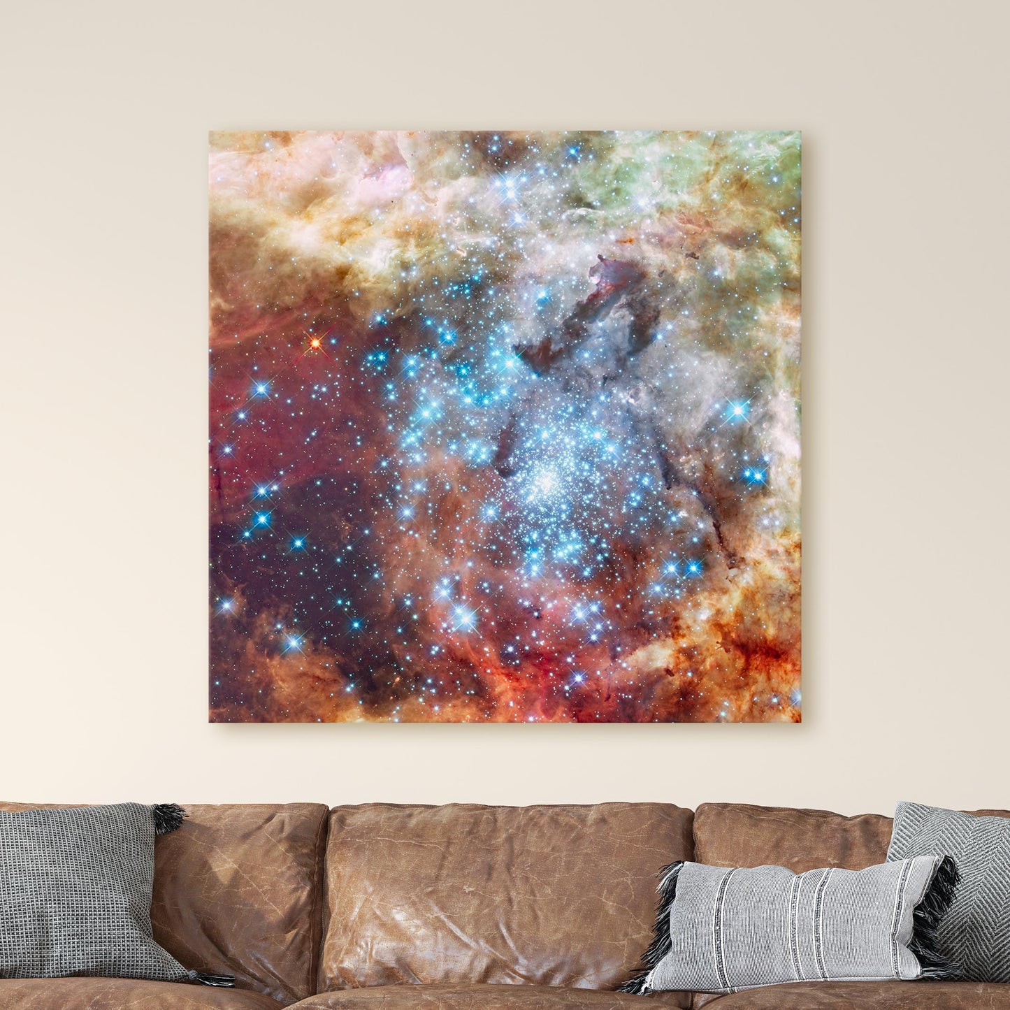 Star Cluster on Collision Course (NASA Hubble Space Telescope)