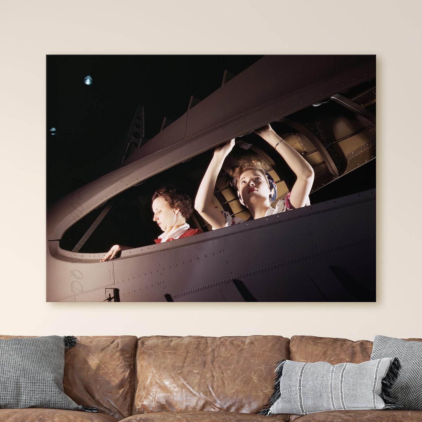 American Women Assemble Military Airplanes, World War Two