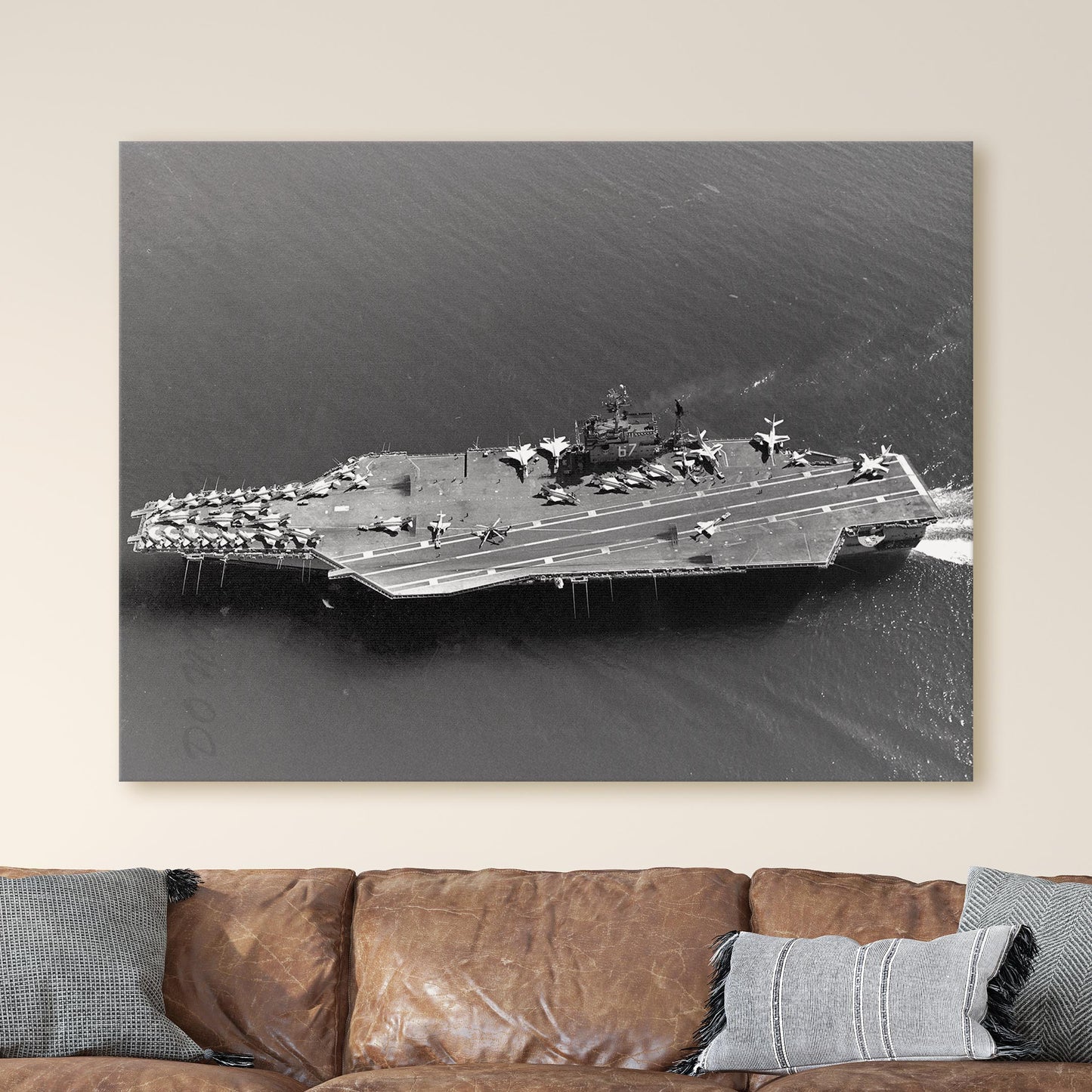 USS John F Kennedy Aircraft Carrier