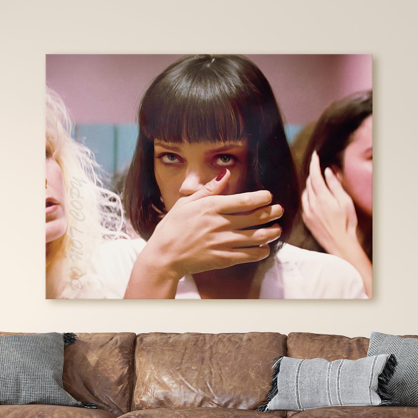 Pulp Fiction Uma Thurman In Bathroom Scene