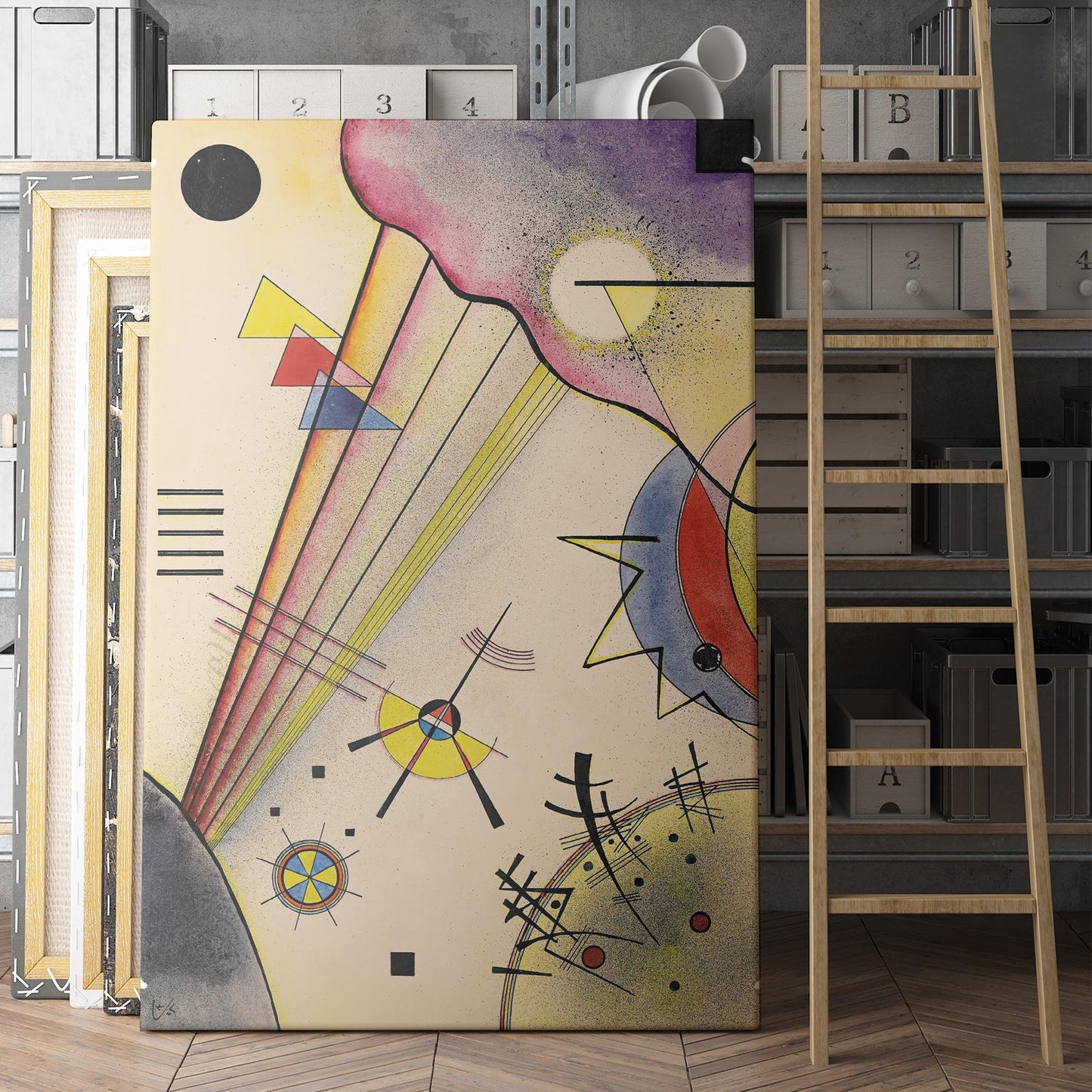 Deutliche Verbindung (Clear Connection) (1925) - Kandinsky