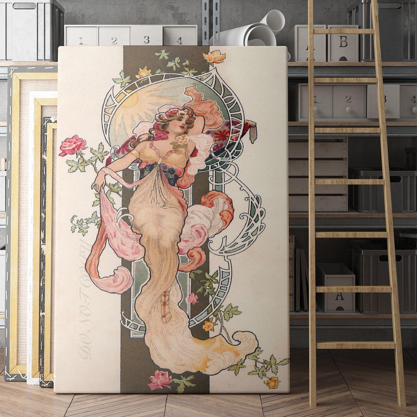 Rose - Art Nouveau