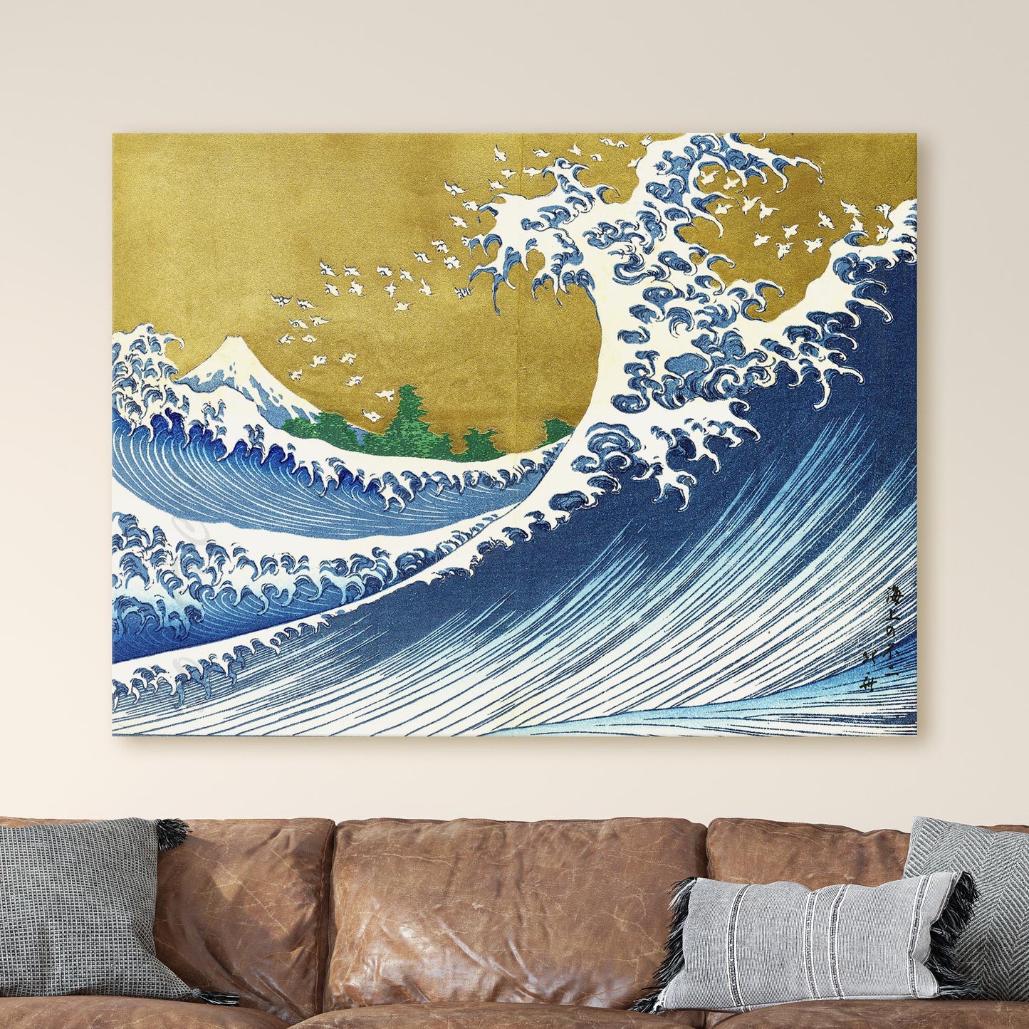 The Big Wave by Hokusai