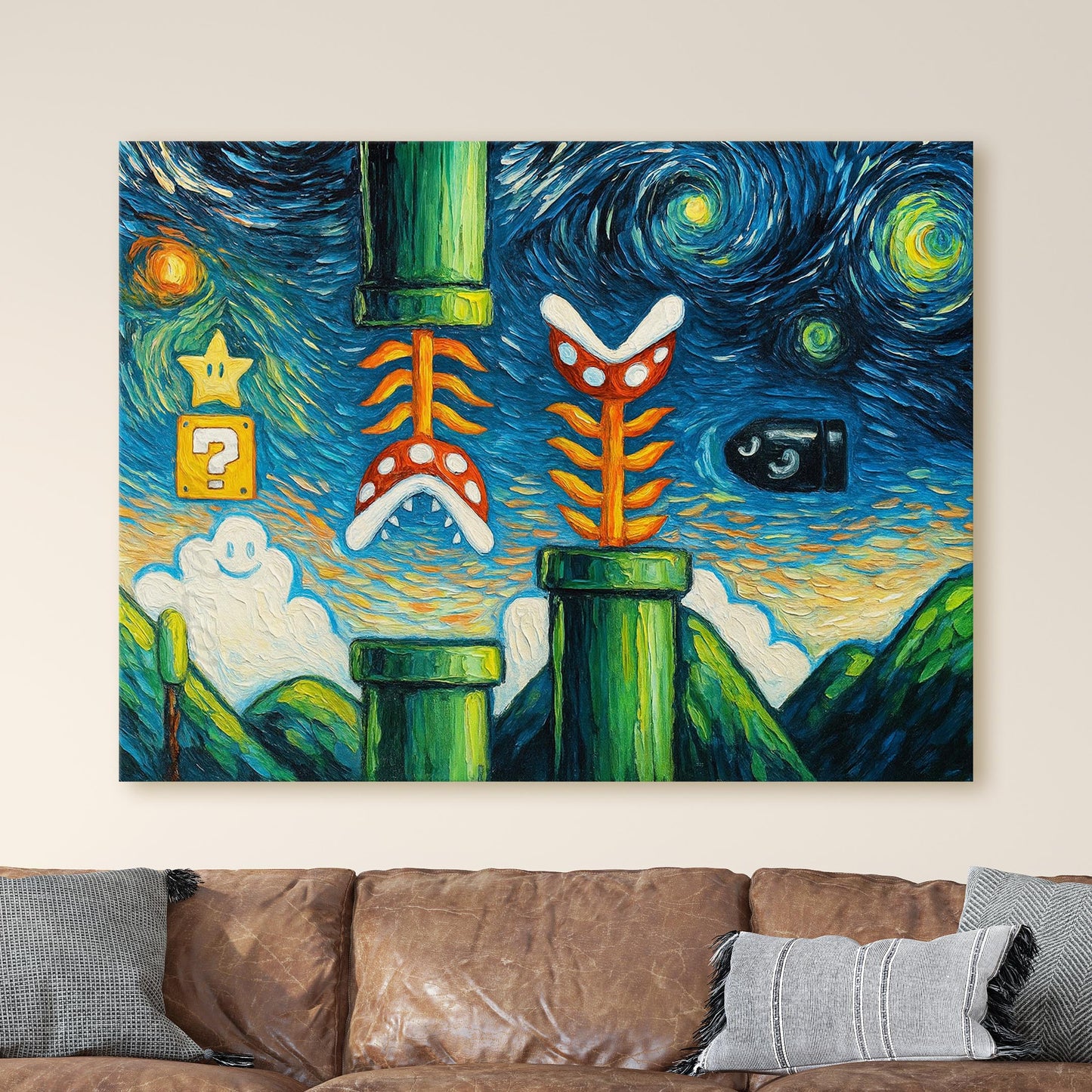 Super Mario Van Gogh