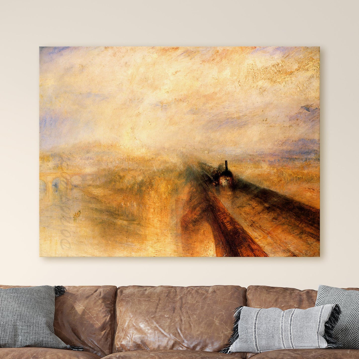 Rain, Steam, and Speed – The Great Western Railway by J.M.W. Turner