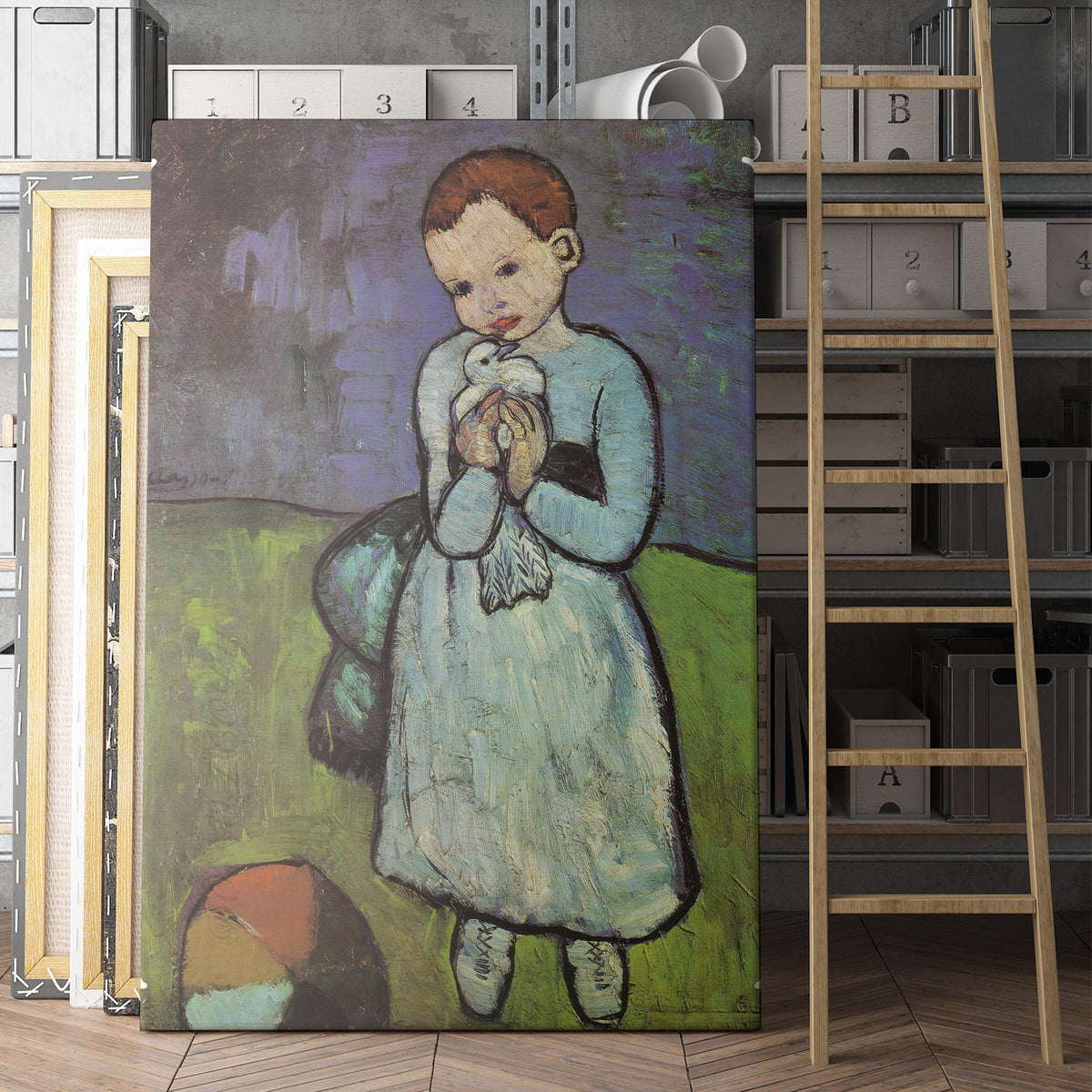 Child with Dove (1901) - Picasso
