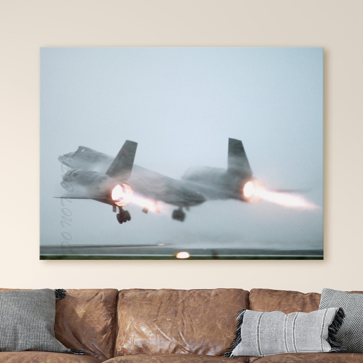 SR 71 Airplane Taking Off