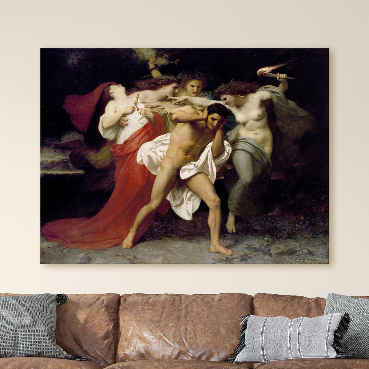 Orestes Pursued by the Furies - William-Adolphe Bouguereau