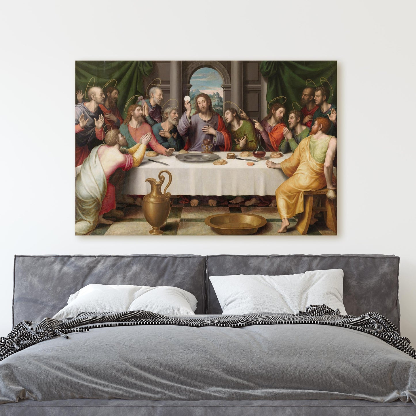 The Last Supper by Joan de Joanes