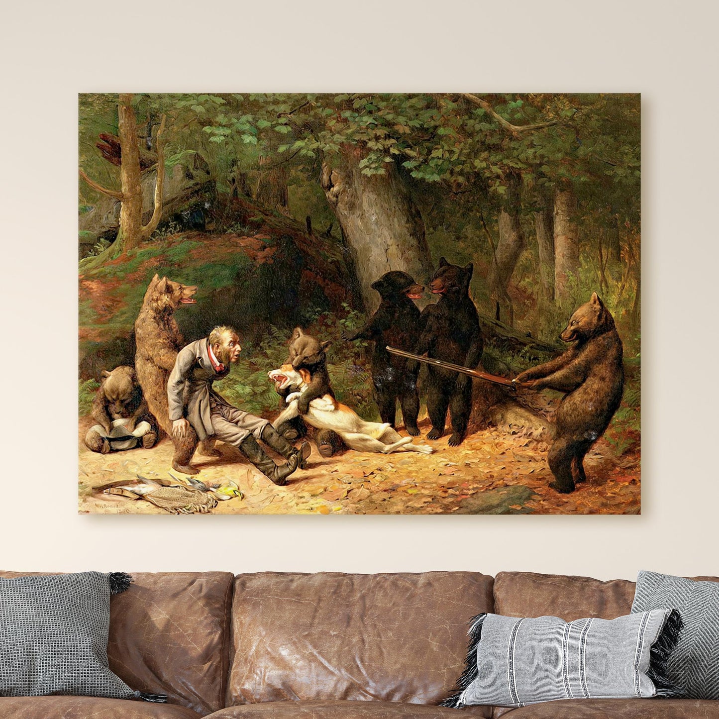 Making Game of the Hunter 1880 by William Holbrook Beard